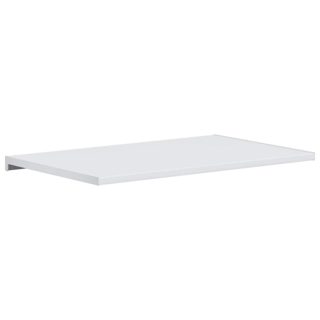 vidaXL Parapet okienny Biały 80 x 50 x 4,5 cm PVC