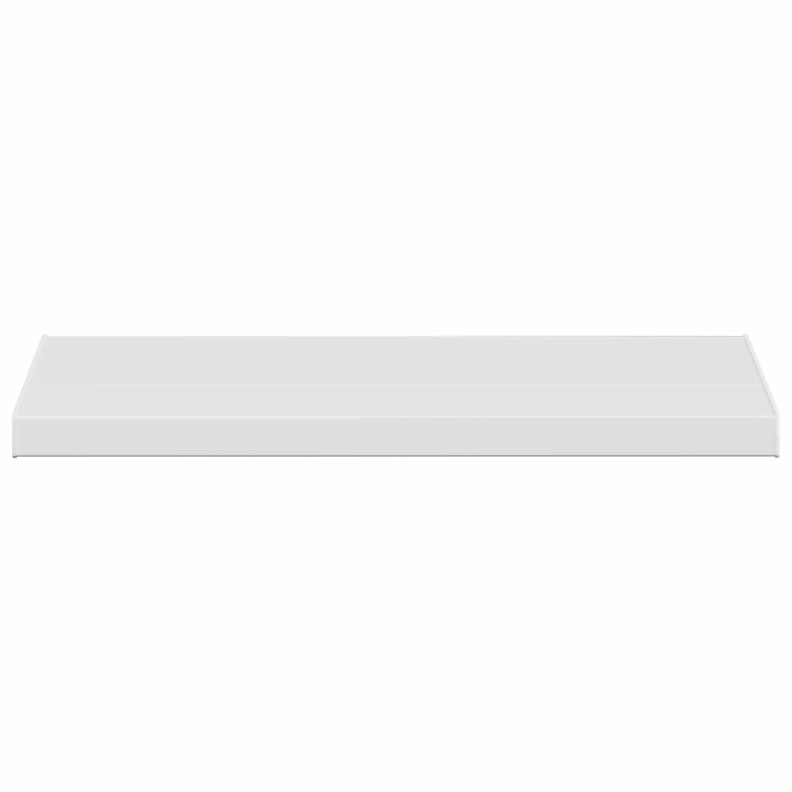 vidaXL Parapet okienny Biały 80 x 50 x 4,5 cm PVC