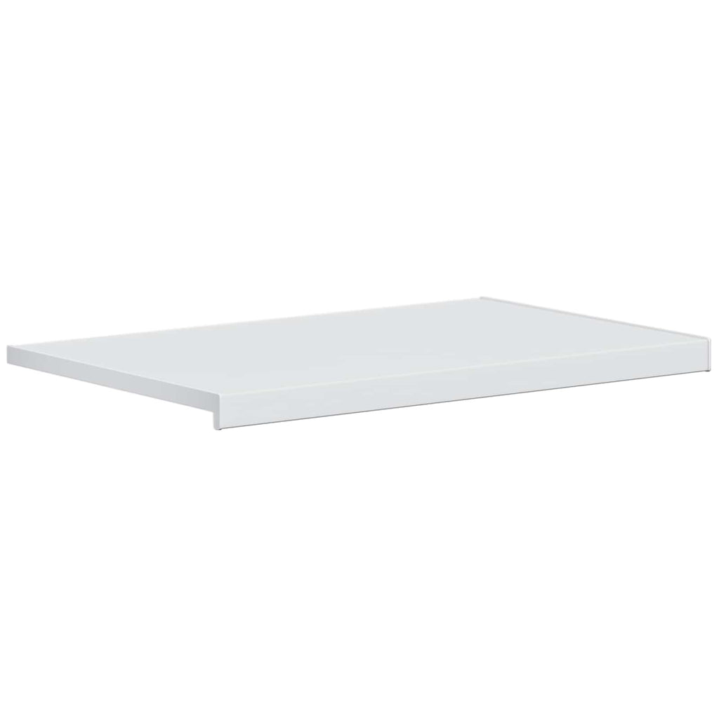 vidaXL Parapet okienny Biały 100 x 50 x 4,5 cm PVC