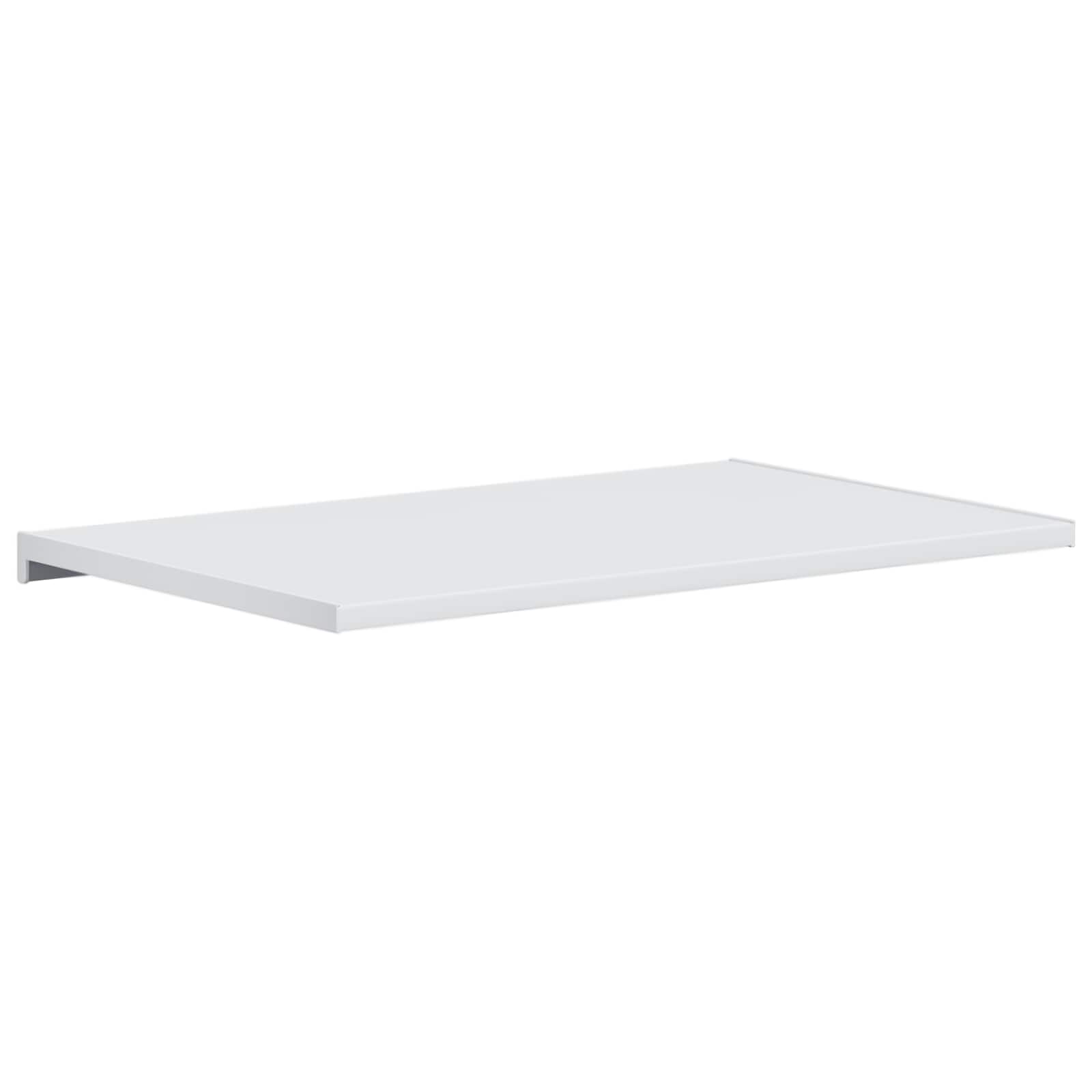 vidaXL Parapet okienny Biały 100 x 50 x 4,5 cm PVC