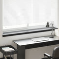 vidaXL Parapet okienny Czarny z rysunkiem drewna 120 x 20 x 4,5 cm PVC