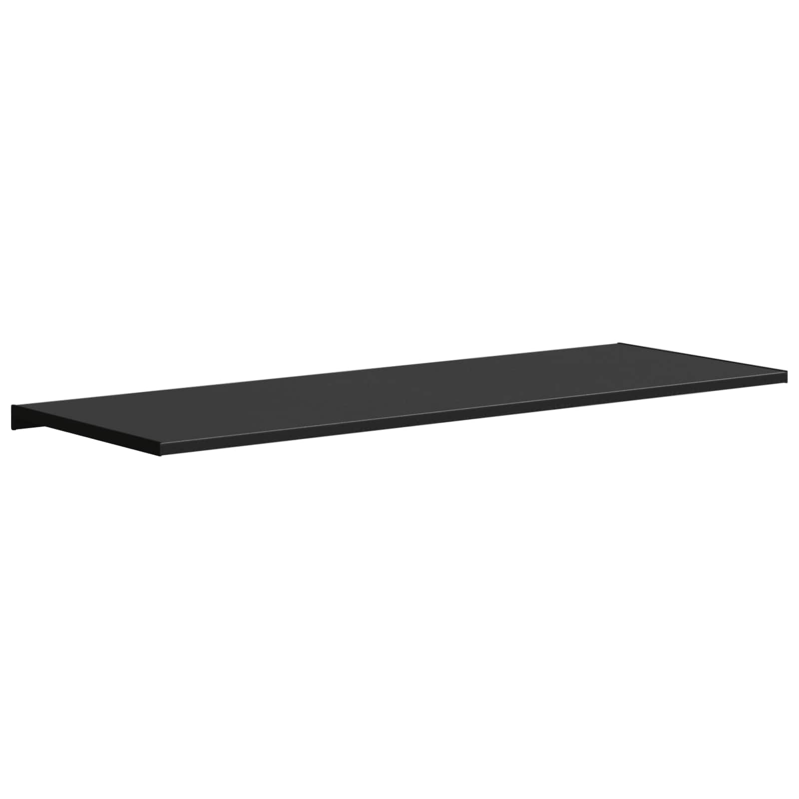 vidaXL Parapet okienny Czarny z rysunkiem drewna 160 x 50 x 4,5 cm PVC