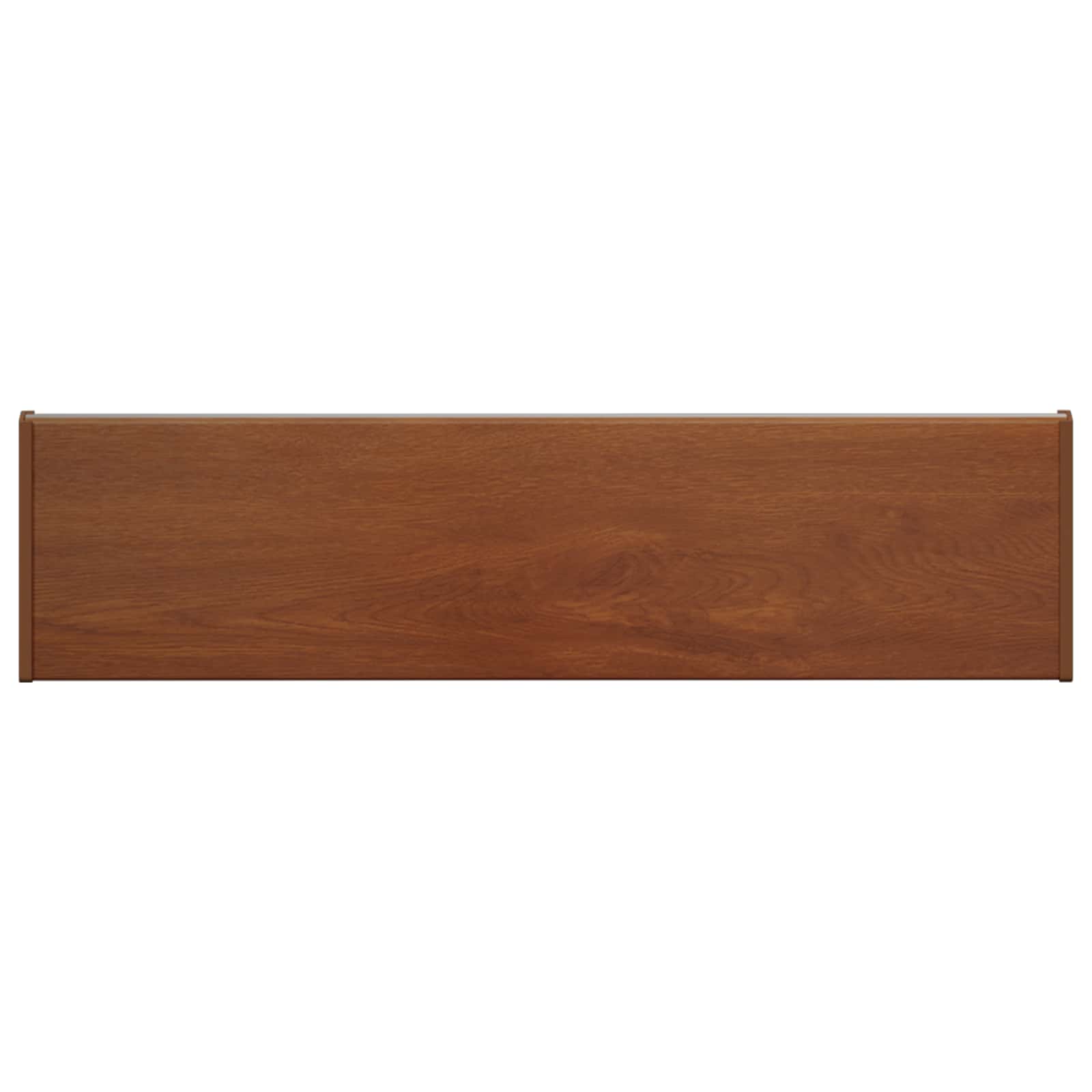 vidaXL Parapet okienny Brązowe drewno 80 x 20 x 4,5 cm PVC