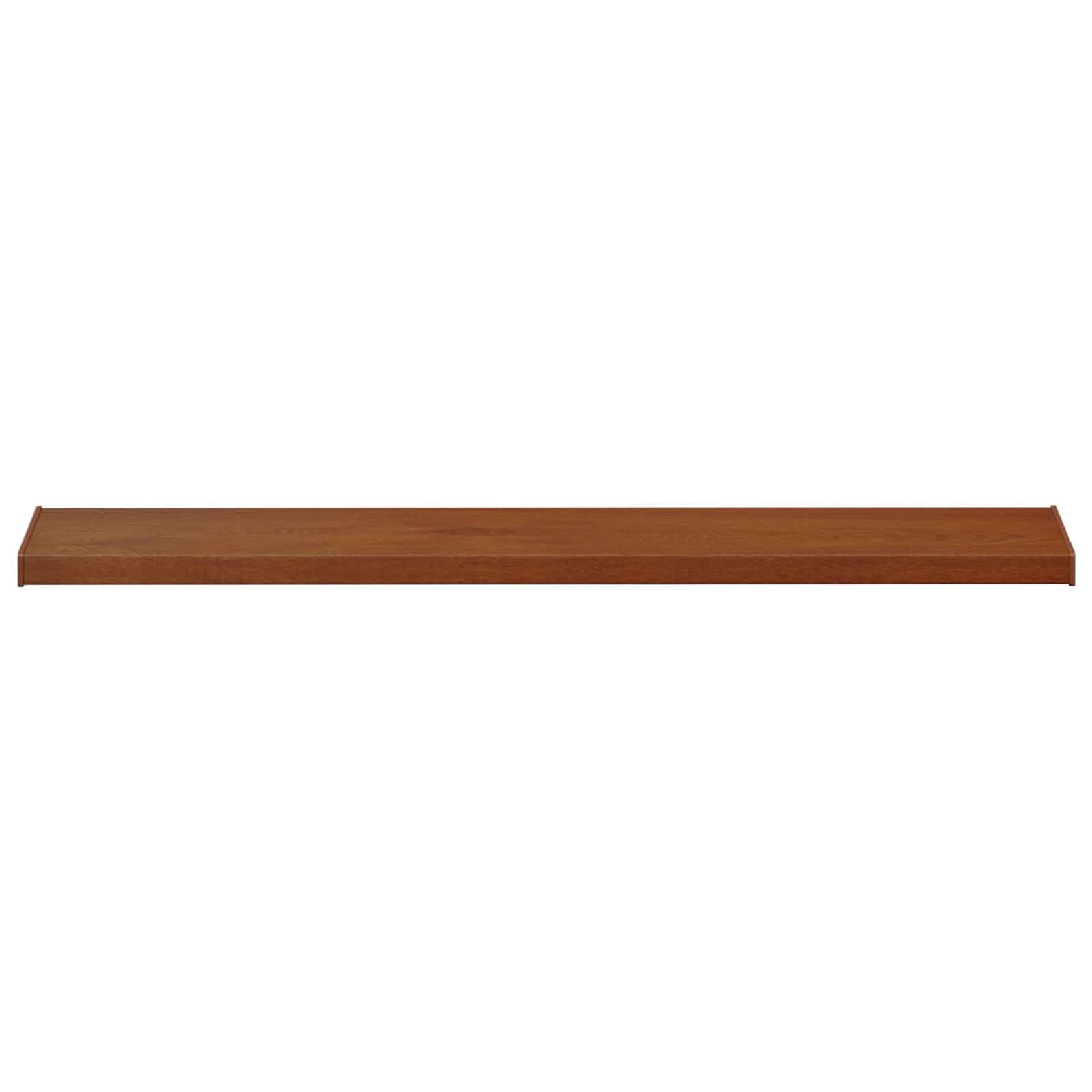 vidaXL Parapet okienny Brązowe drewno 140 x 20 x 4,5 cm PVC
