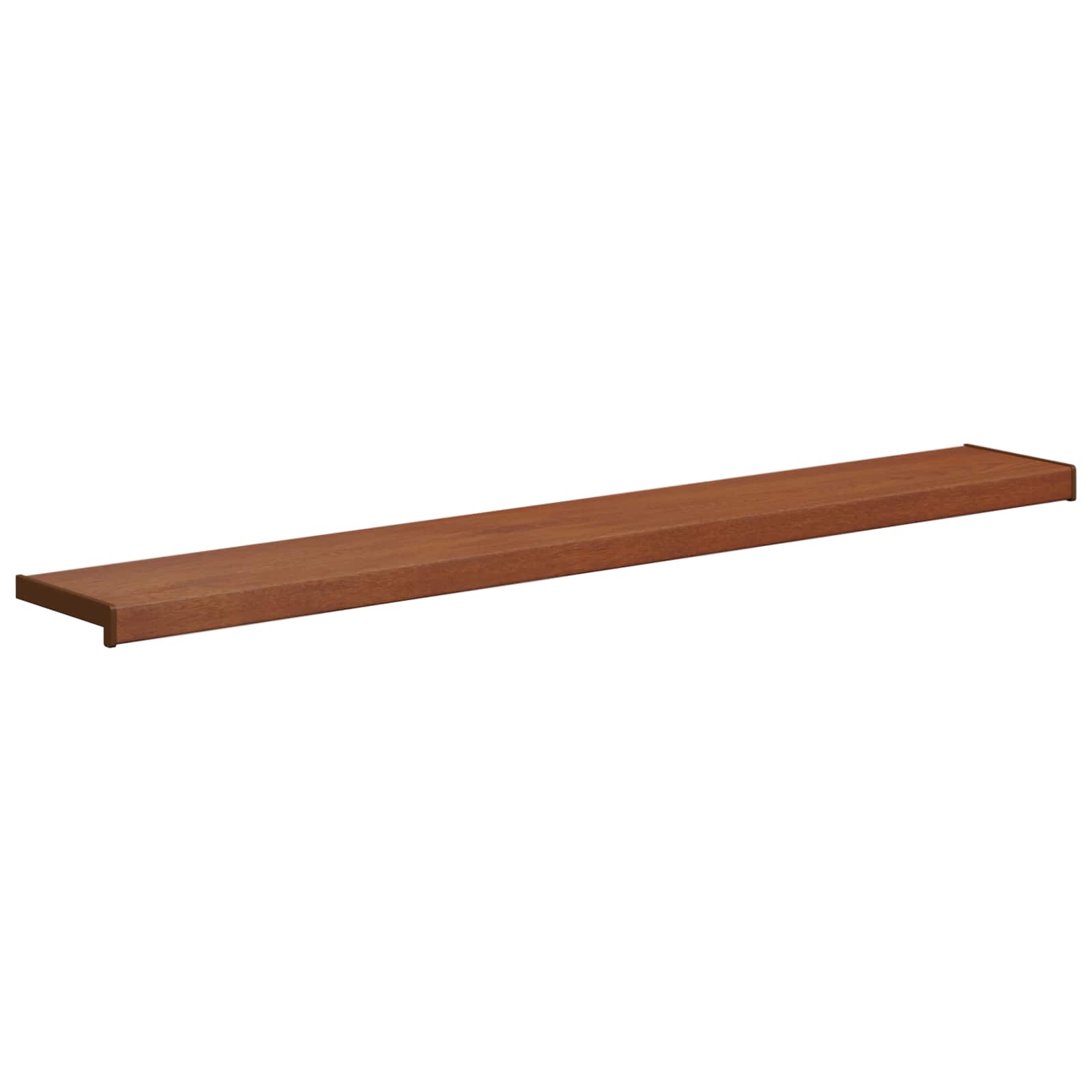 vidaXL Parapet okienny Brązowe drewno 160 x 20 x 4,5 cm PVC
