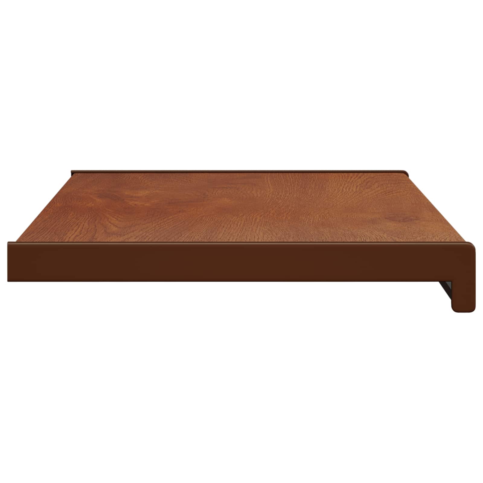 vidaXL Parapet okienny Brązowe drewno 60 x 35 x 4,5 cm PVC