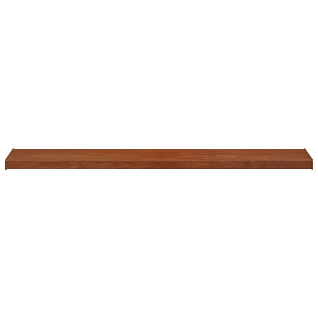 vidaXL Parapet okienny Brązowe drewno 140 x 35 x 4,5 cm PVC