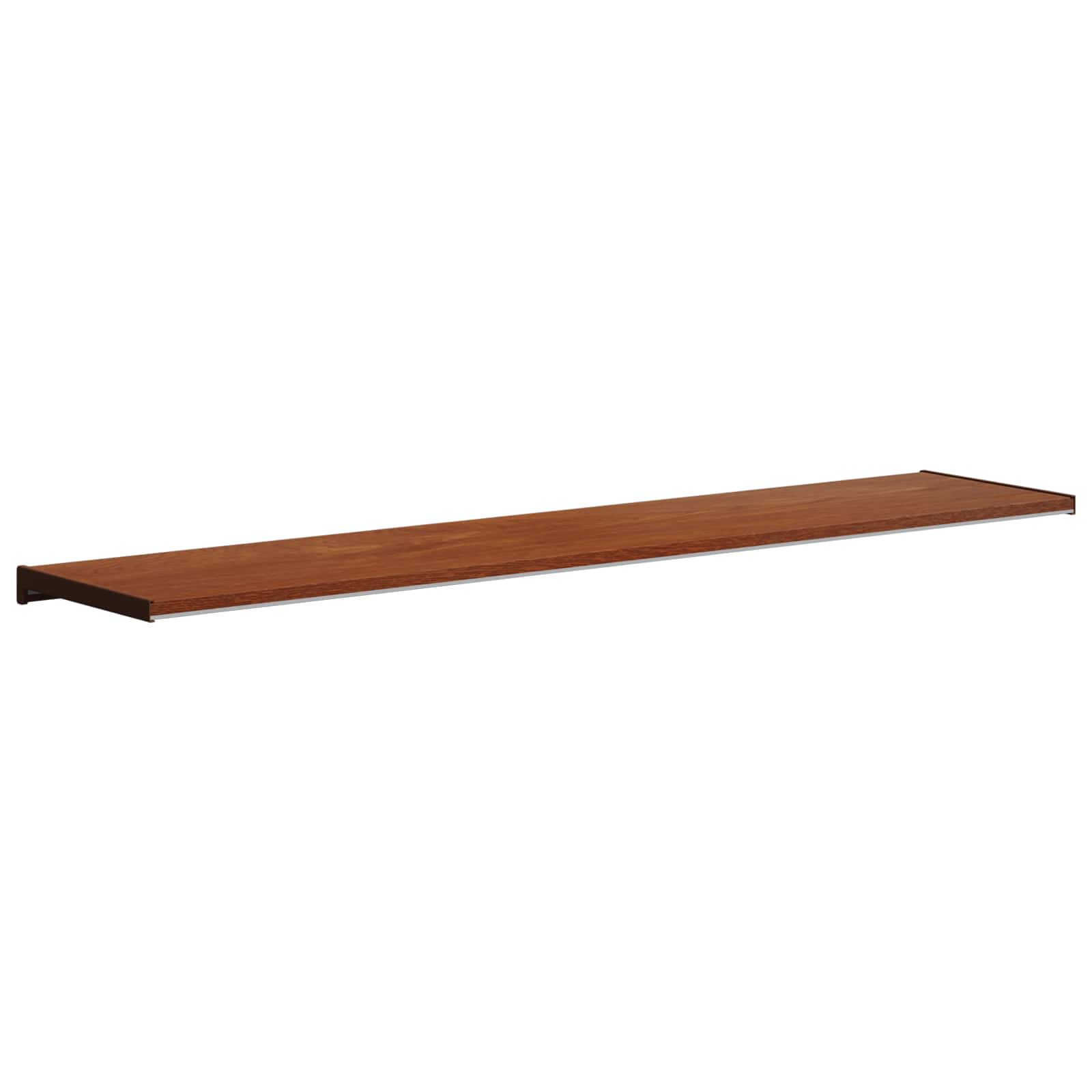 vidaXL Parapet okienny Brązowe drewno 160 x 35 x 4,5 cm PVC