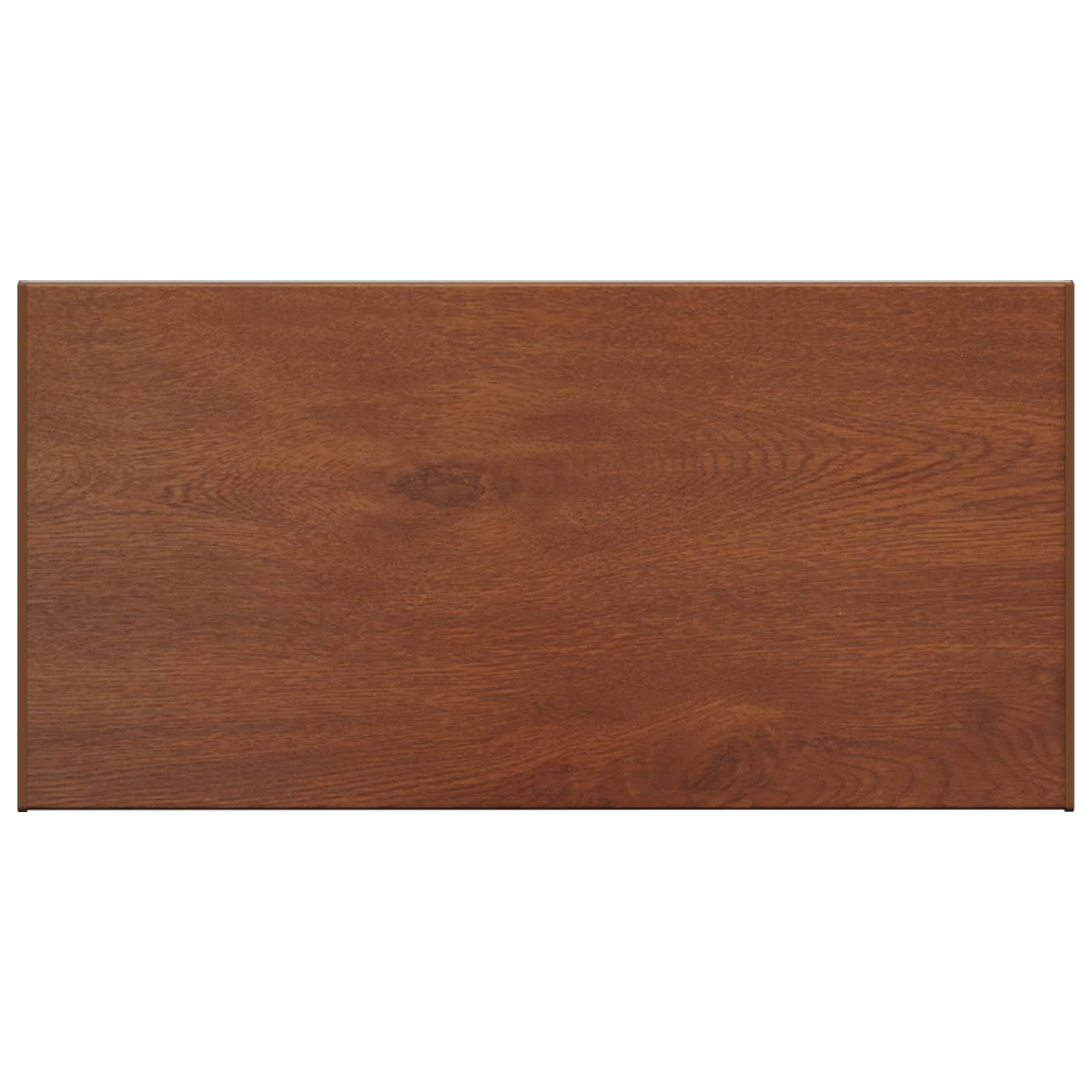 vidaXL Parapet okienny Brązowe drewno 60 x 40 x 4,5 cm PVC