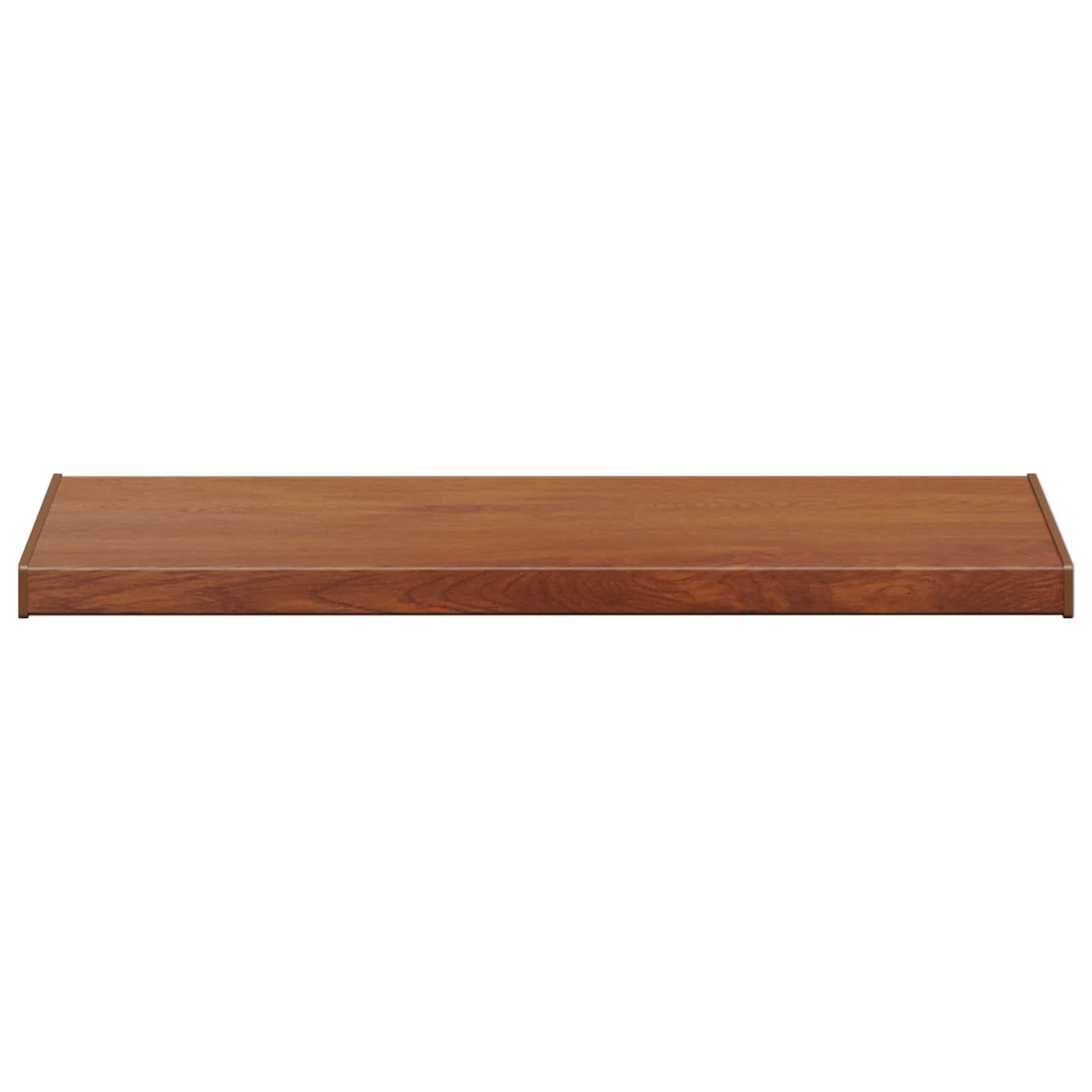 vidaXL Parapet okienny Brązowe drewno 80 x 40 x 4,5 cm PVC