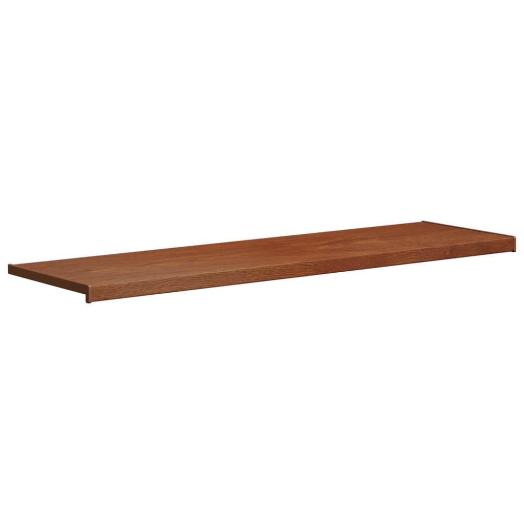 vidaXL Parapet okienny Brązowe drewno 160 x 40 x 4,5 cm PVC