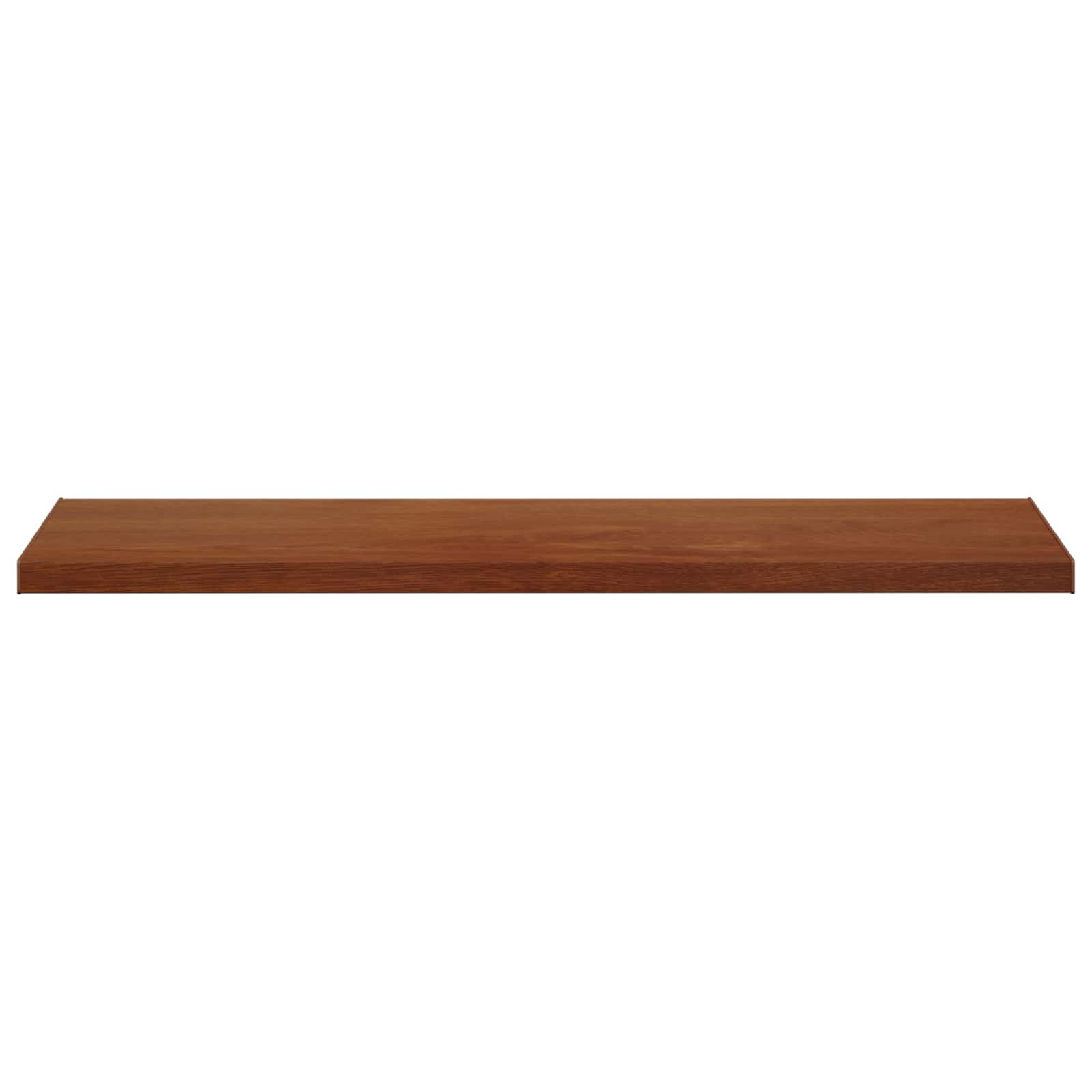 vidaXL Parapet okienny Brązowe drewno 120 x 50 x 4,5 cm PVC