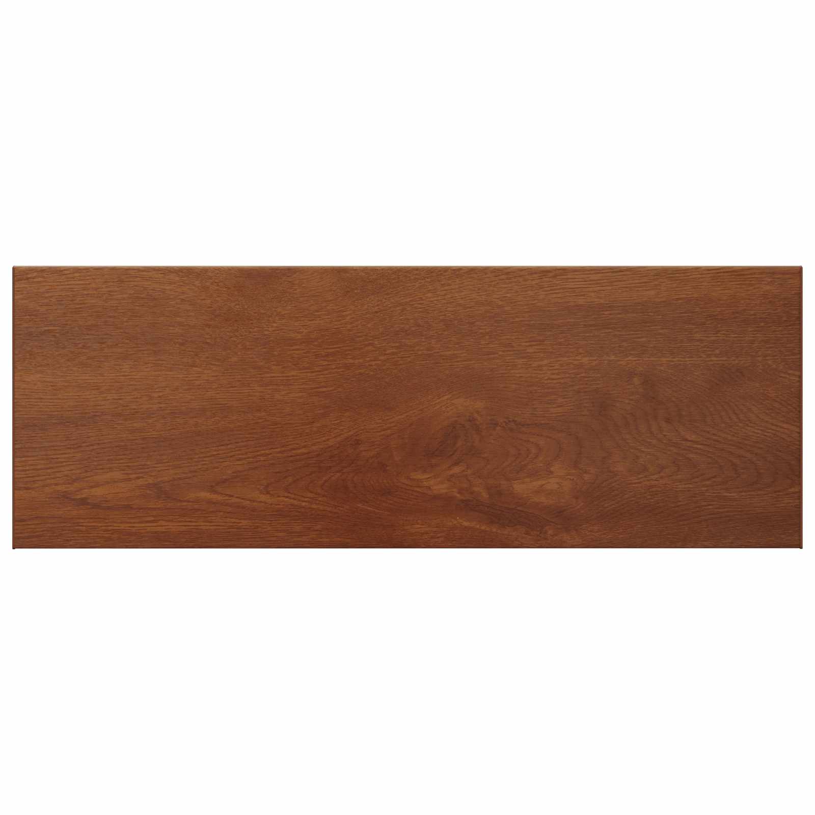 vidaXL Parapet okienny Brązowe drewno 120 x 50 x 4,5 cm PVC