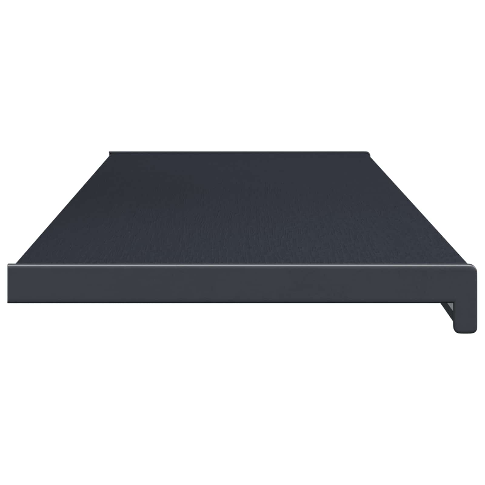 vidaXL Parapet okienny Antracytowy z rysunkiem drewna PVC