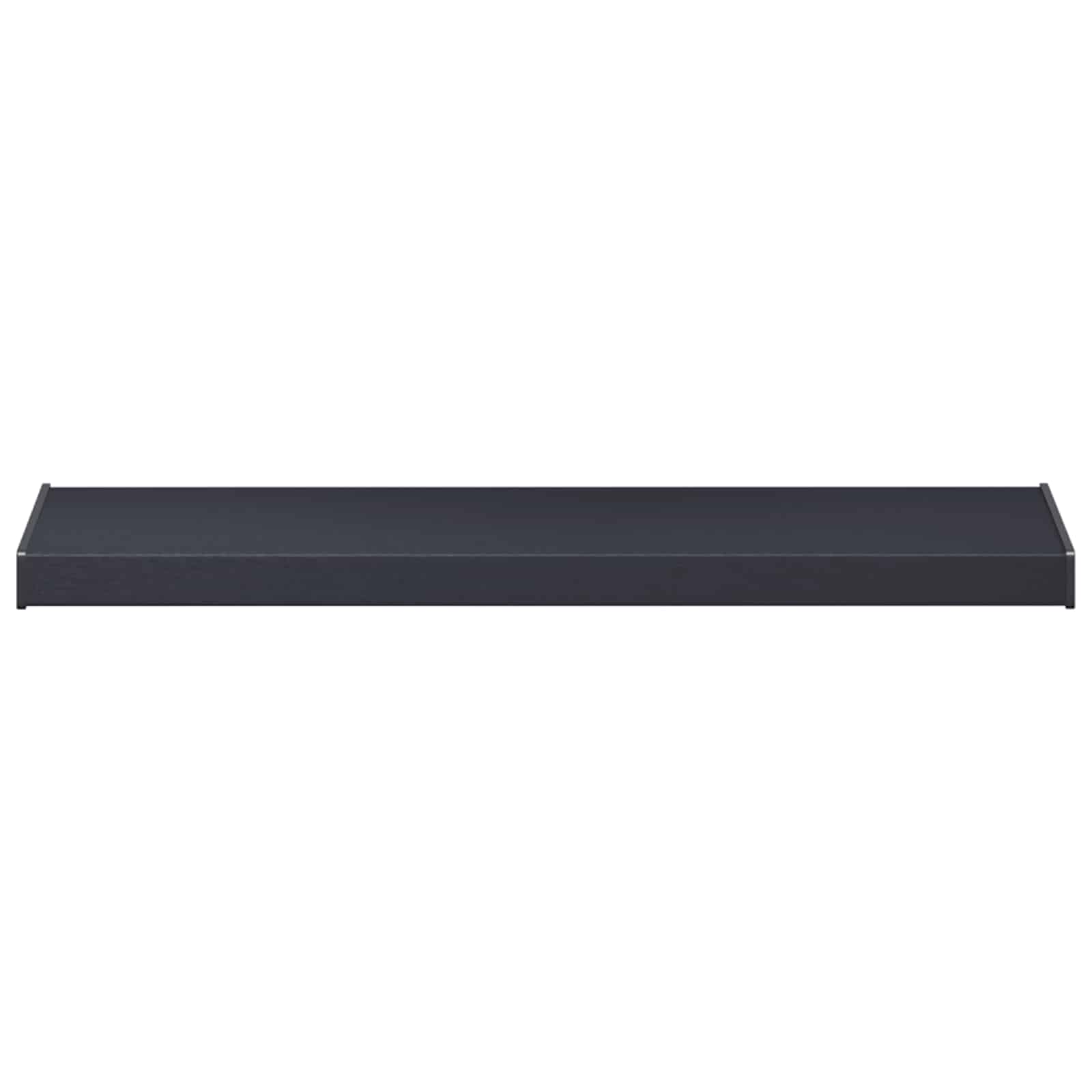 vidaXL Parapet okienny Antracytowy z rysunkiem drewna 60 x 30 x 4,5 cm