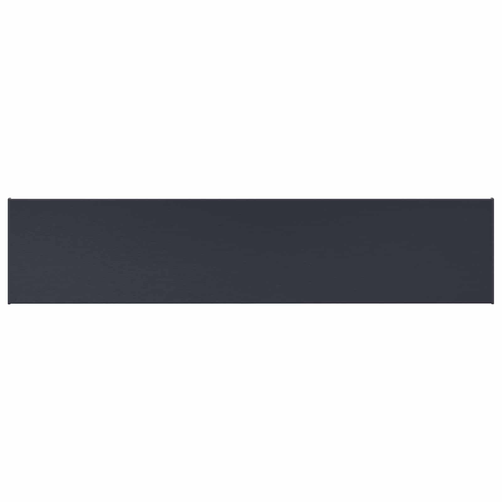 vidaXL Parapet okienny Antracytowy z rysunkiem drewna PVC