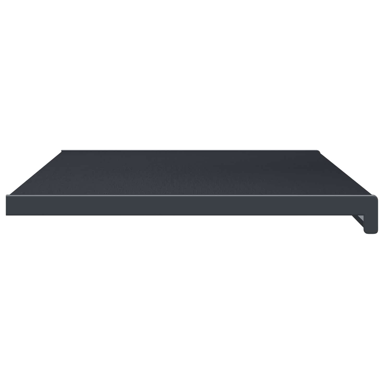 vidaXL Parapet okienny Antracytowy z rysunkiem drewna 60 x 40 x 4,5 cm