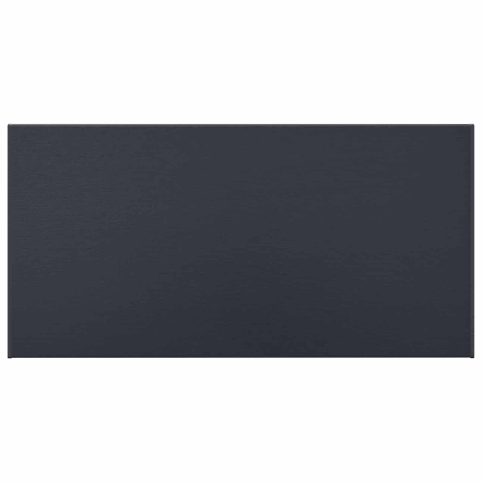 vidaXL Parapet okienny Antracytowy z rysunkiem drewna PVC