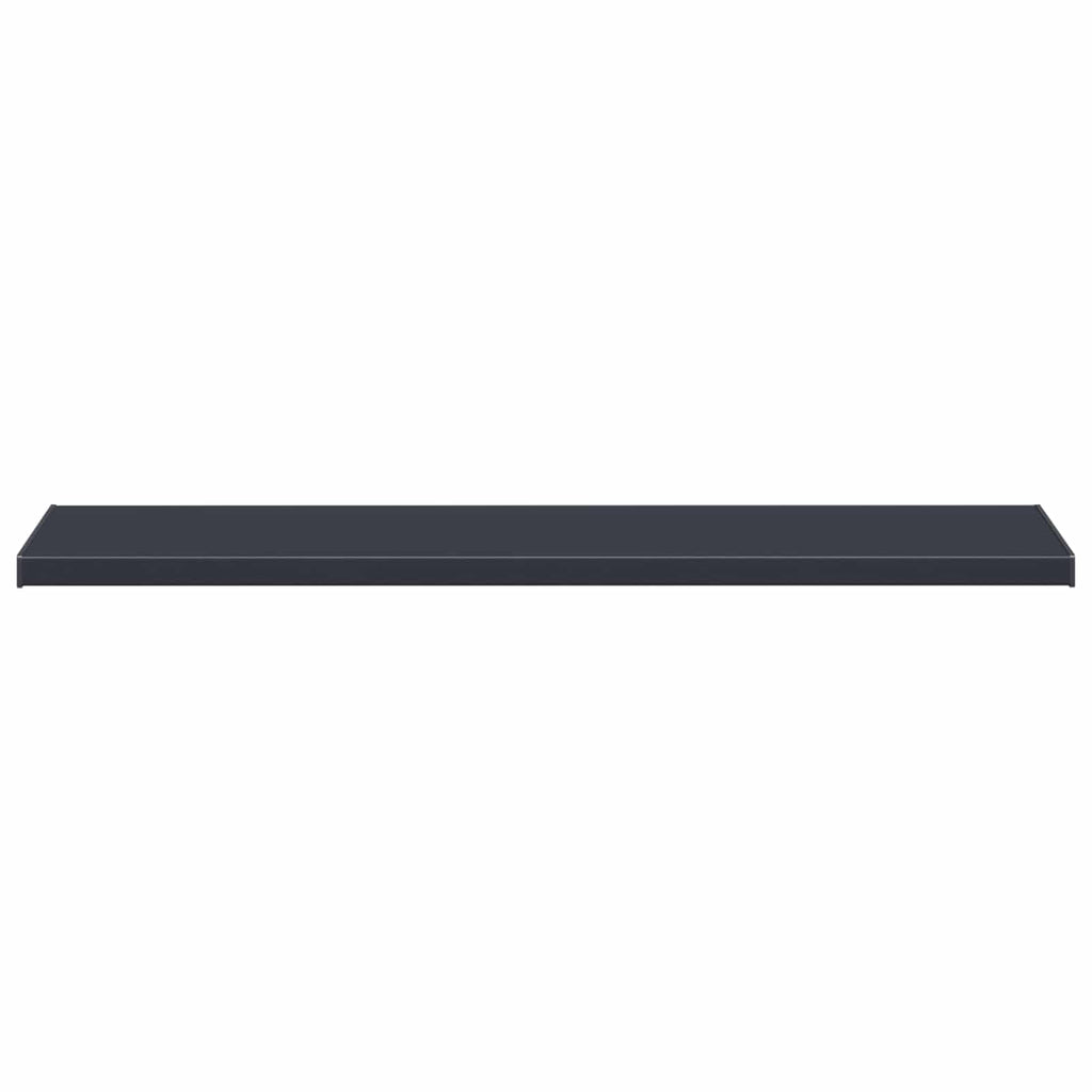 vidaXL Parapet okienny Antracytowy z rysunkiem drewna PVC