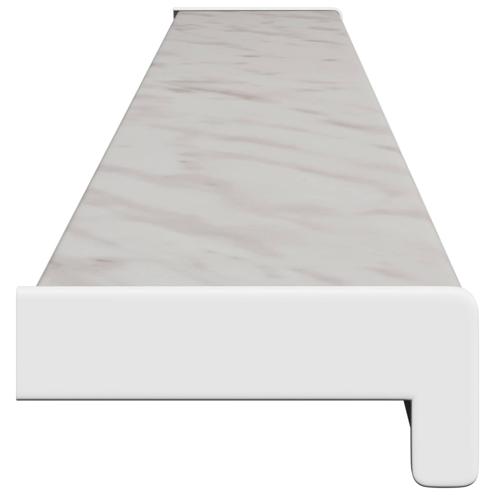 vidaXL Parapet okienny Klejek marmurowy 120 x 10 x 4,5 cm PVC