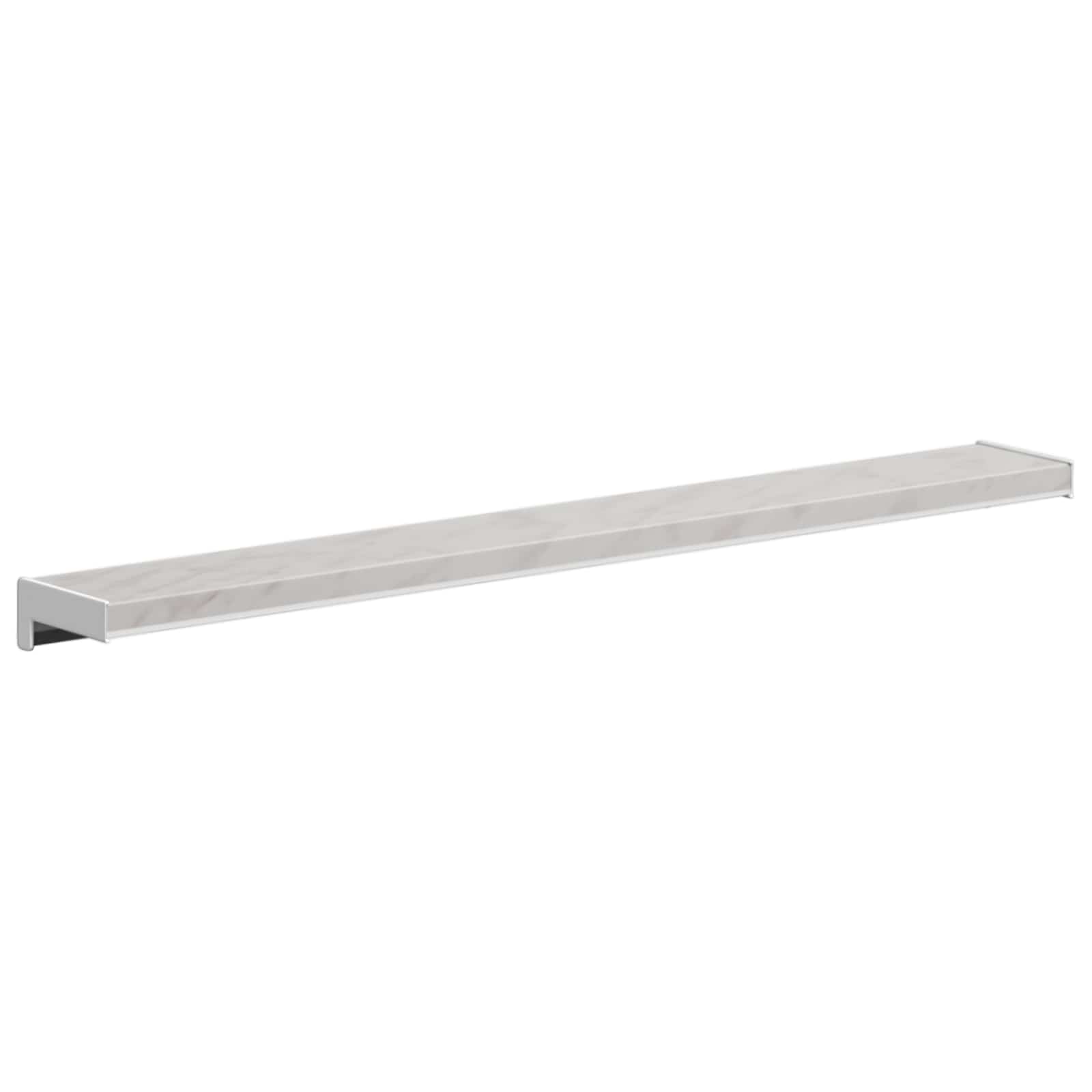 vidaXL Parapet okienny Klejek marmurowy 80 x 15 x 4,5 cm PVC