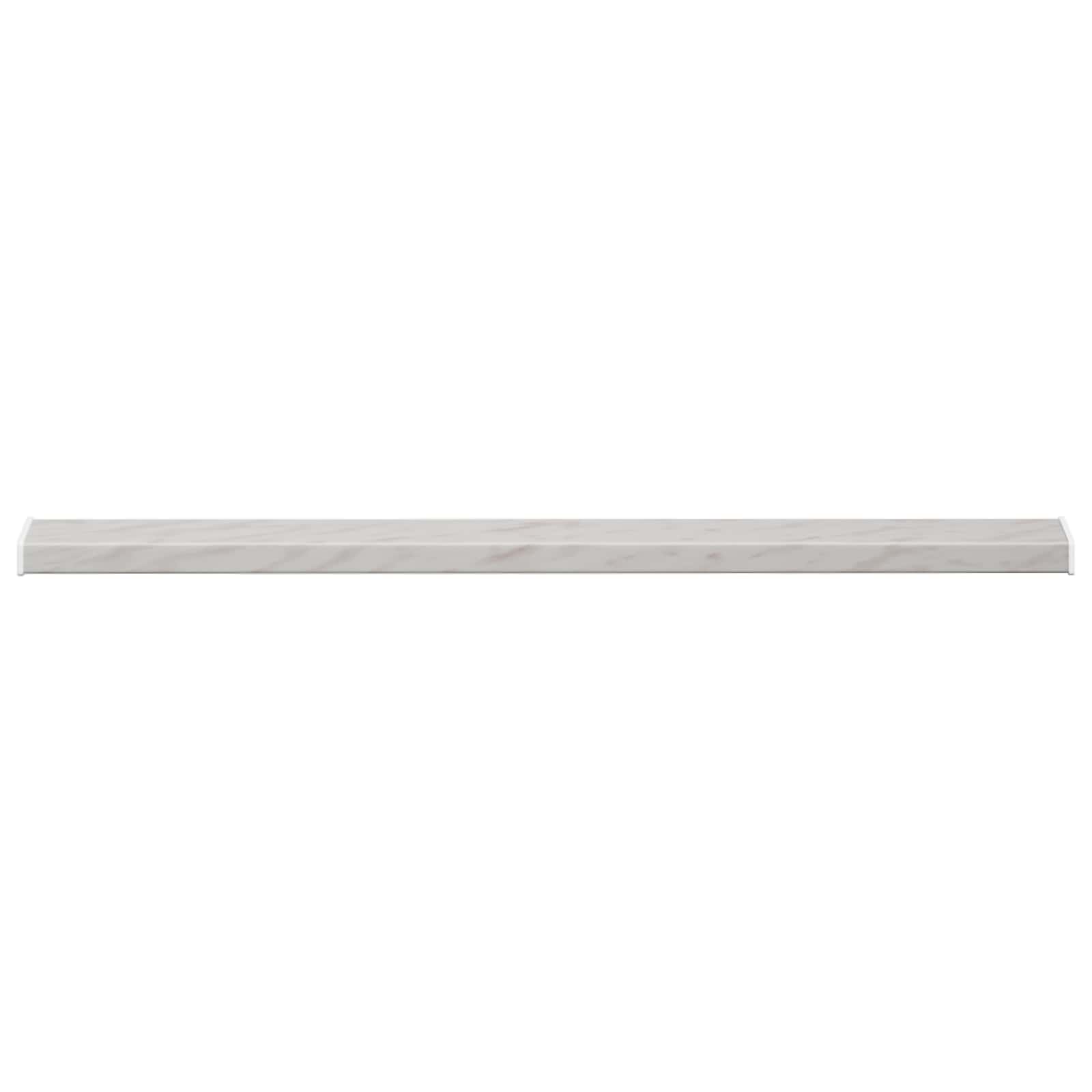 vidaXL Parapet okienny Klejek marmurowy 120 x 15 x 4,5 cm PVC