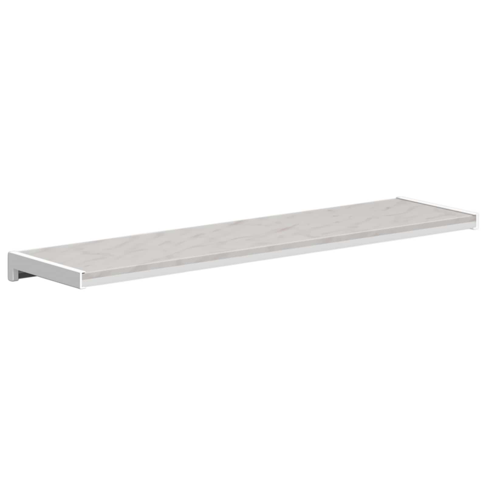 vidaXL Parapet okienny Klejek marmurowy 60 x 20 x 4,5 cm PVC