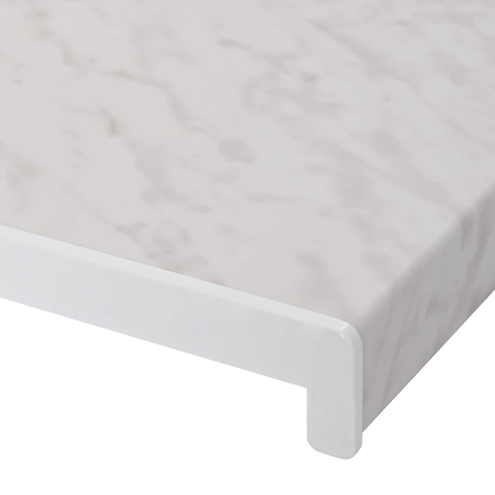 vidaXL Parapet okienny Klejek marmurowy 100 x 20 x 4,5 cm PVC