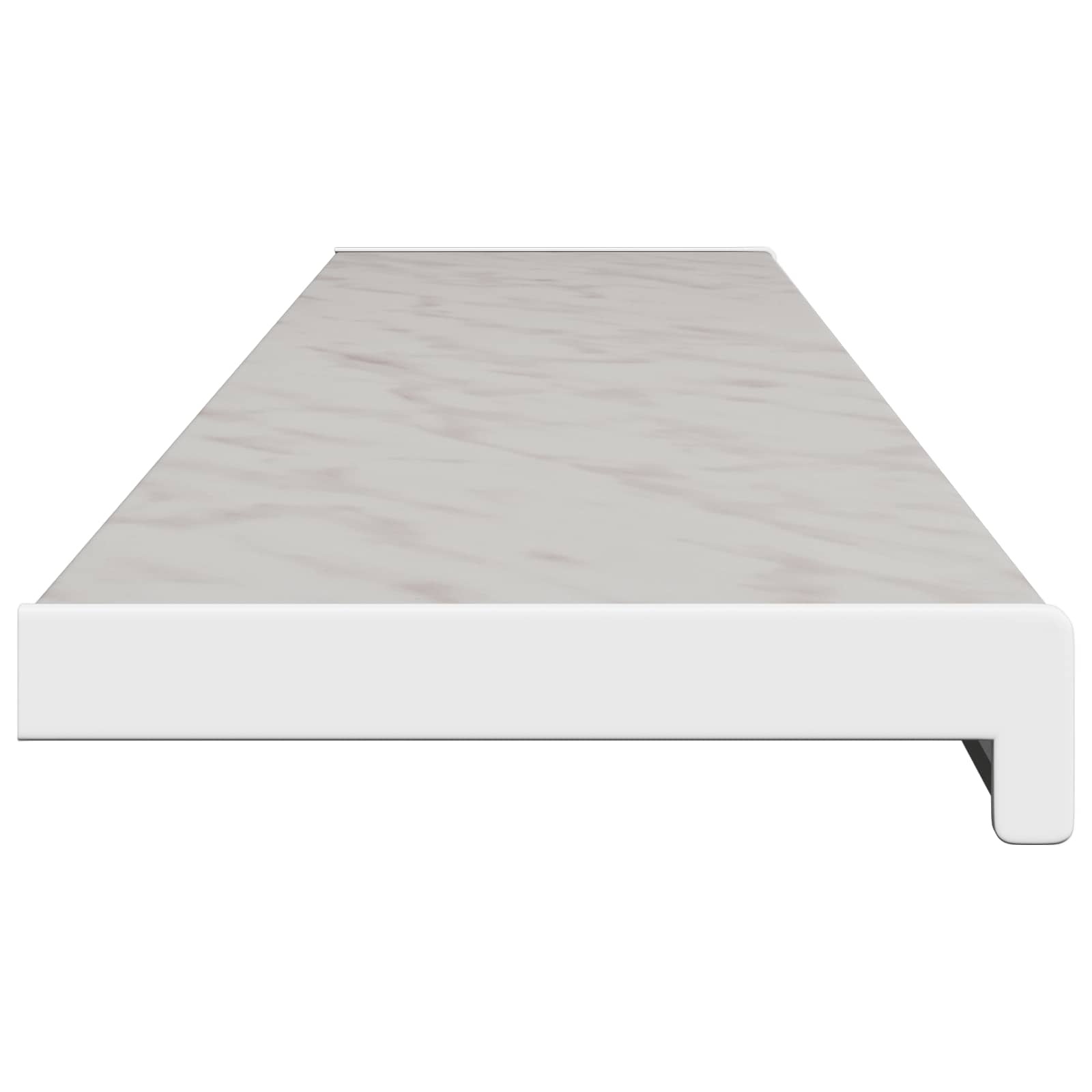 vidaXL Parapet okienny Klejek marmurowy 140 x 20 x 4,5 cm PVC