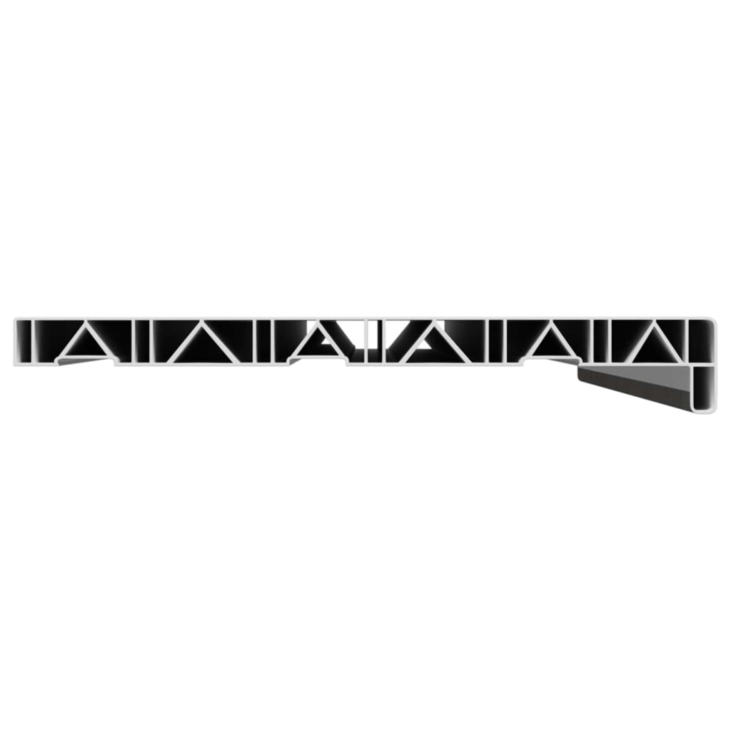 vidaXL Parapet okienny Klejek marmurowy 100 x 30 x 4,5 cm PVC