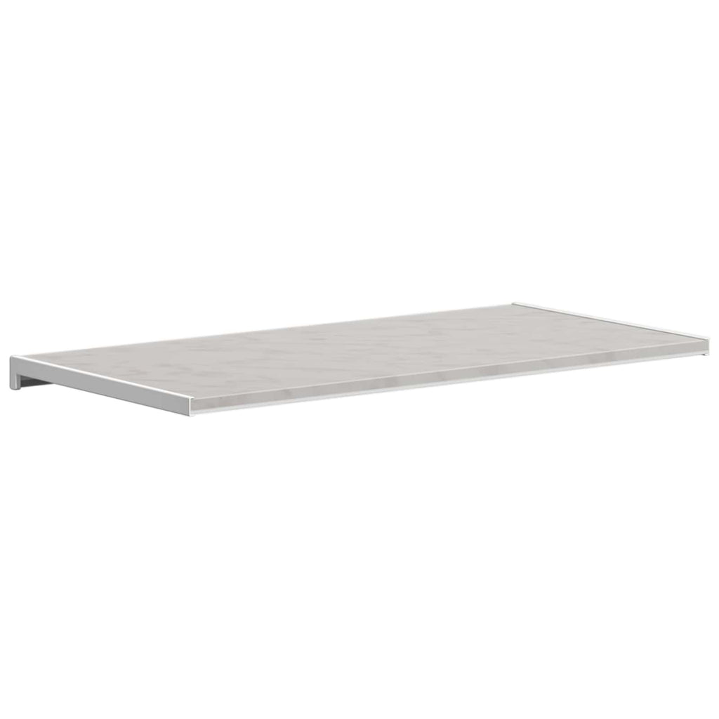 vidaXL Parapet okienny Klejek marmurowy 60 x 40 x 4,5 cm PVC