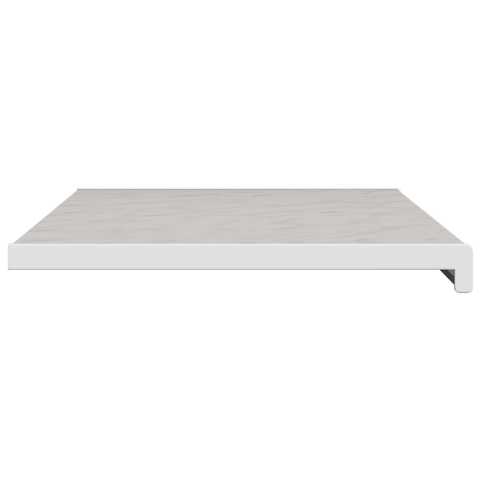 vidaXL Parapet okienny Klejek marmurowy 80 x 40 x 4,5 cm PVC