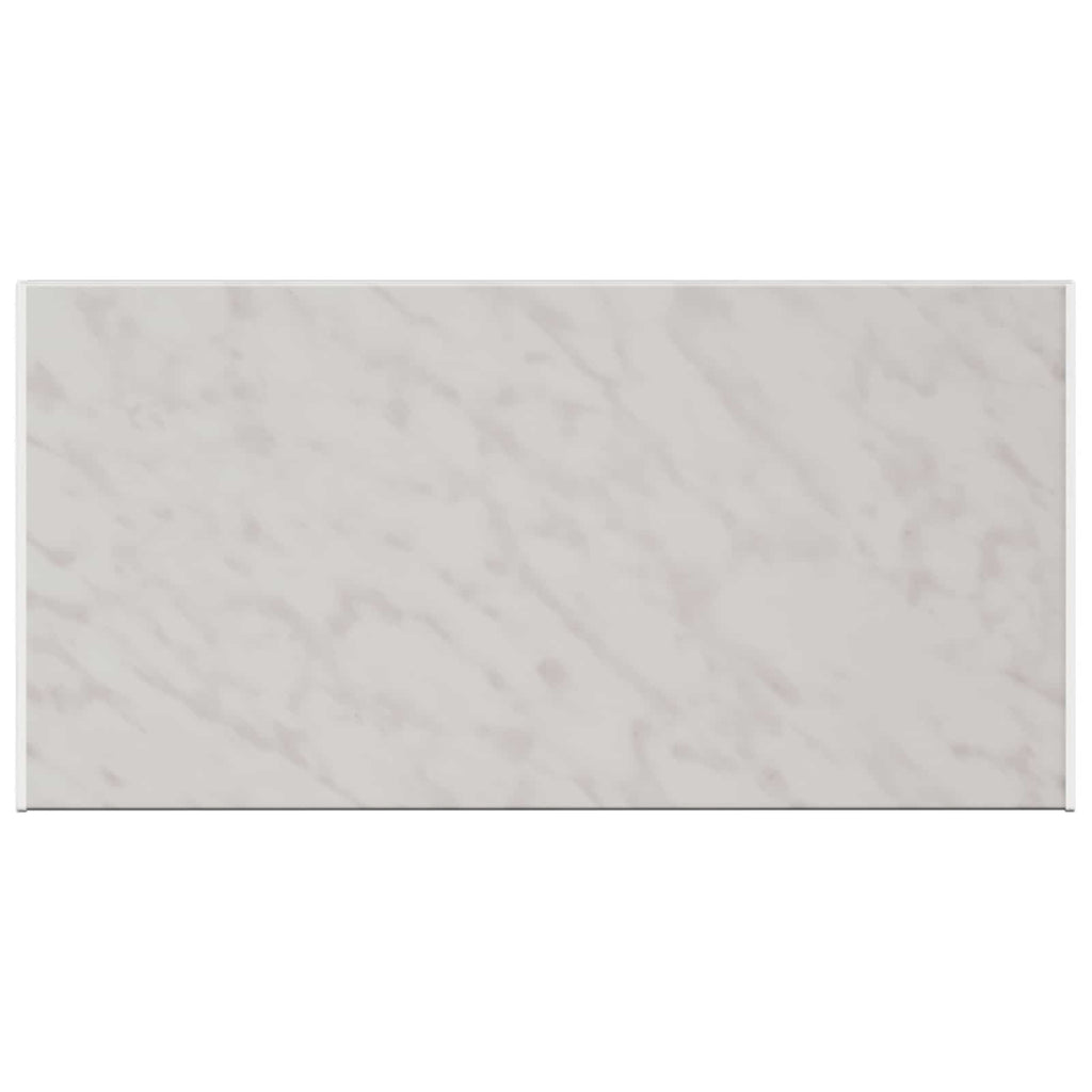 vidaXL Parapet okienny Klejek marmurowy 60 x 45 x 4,5 cm PVC