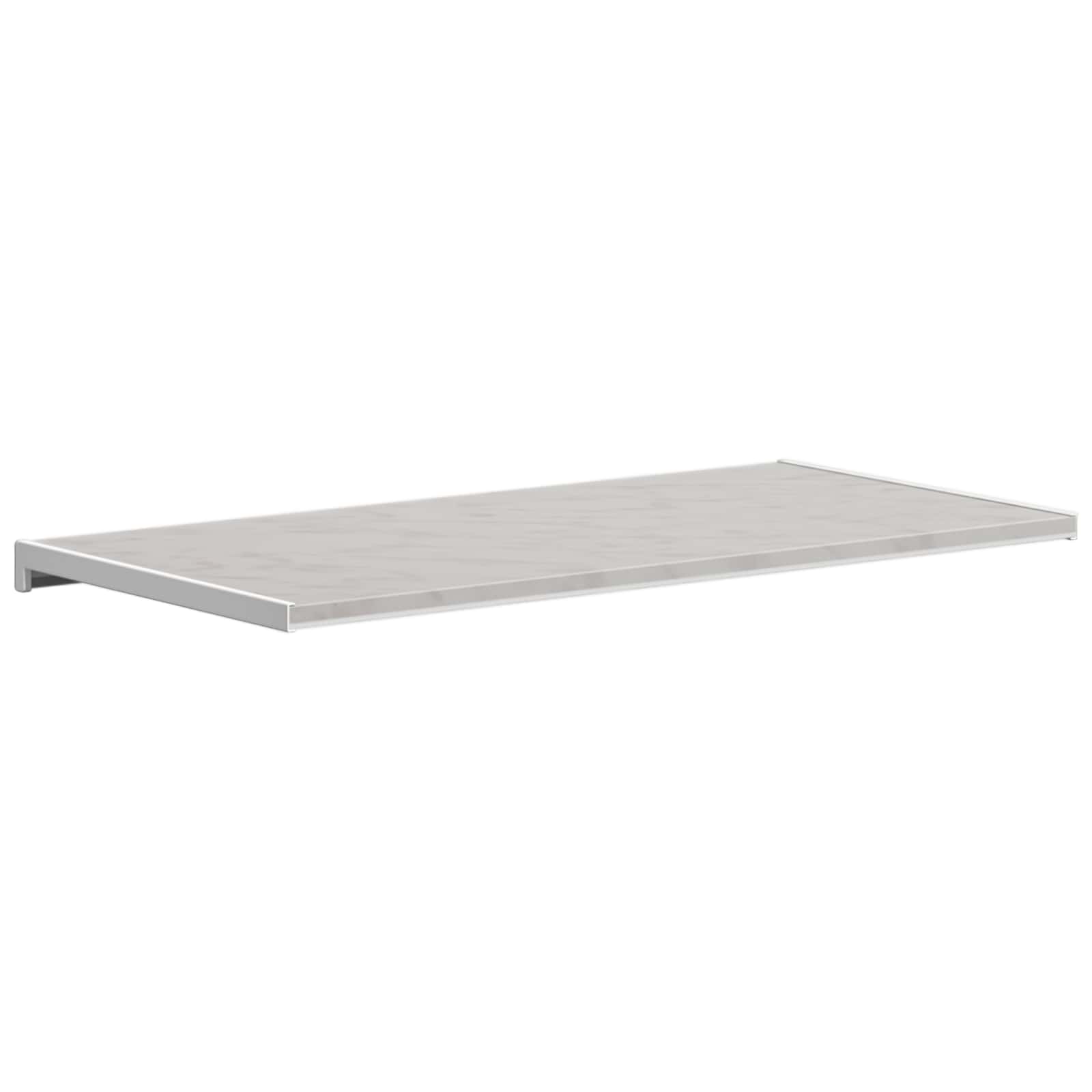 vidaXL Parapet okienny Klejek marmurowy 80 x 45 x 4,5 cm PVC