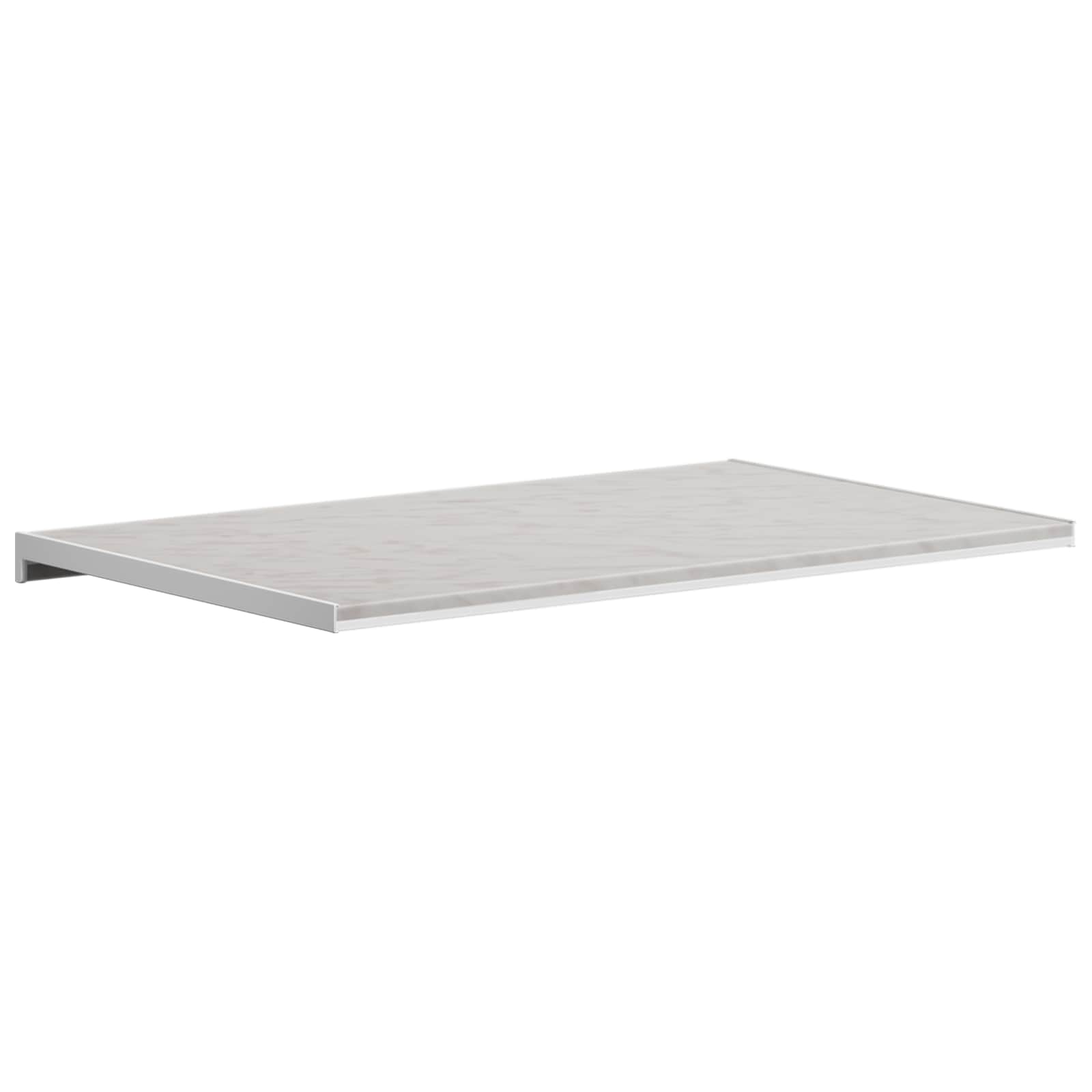vidaXL Parapet okienny Klejek marmurowy 80 x 50 x 4,5 cm PVC