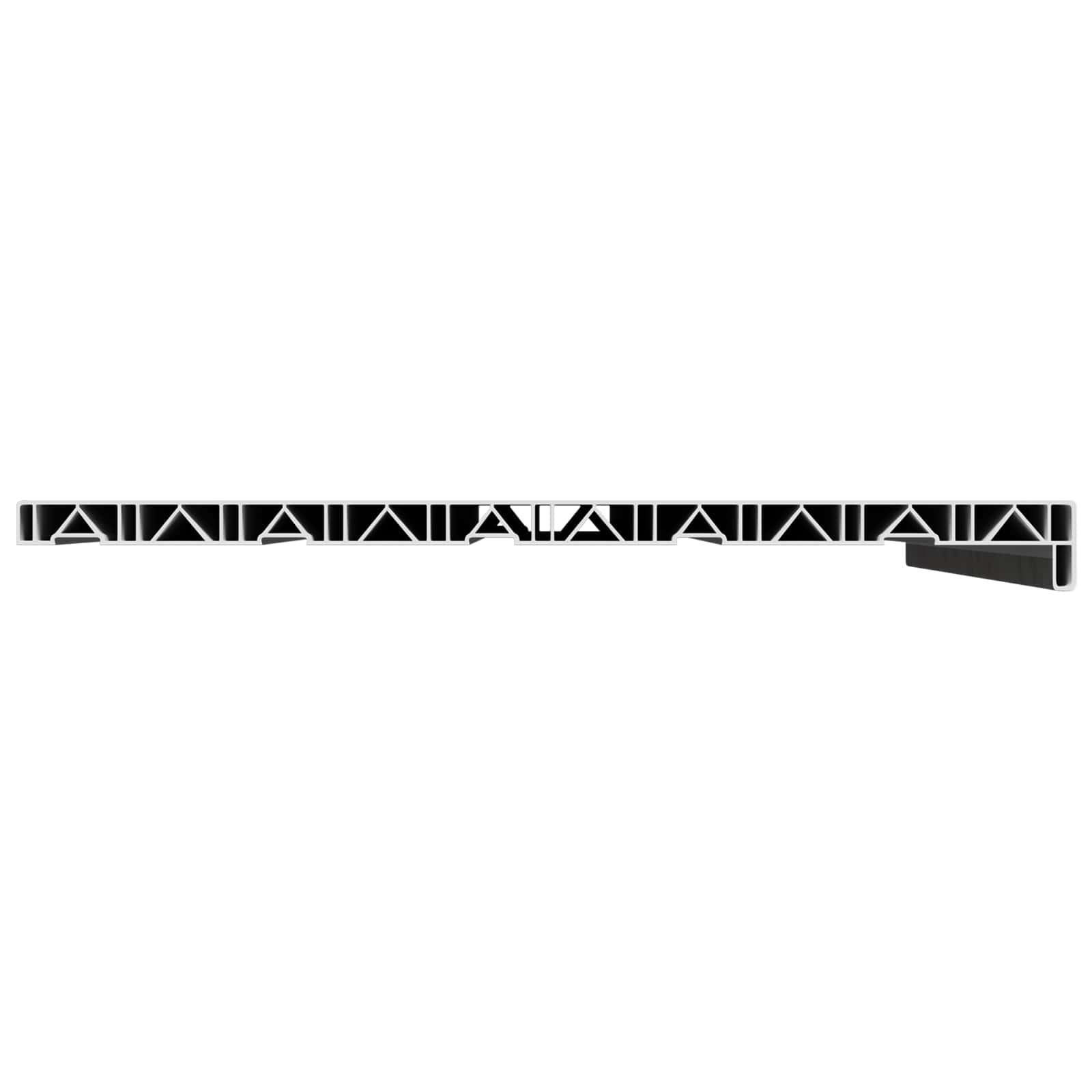 vidaXL Parapet okienny Klejek marmurowy 100 x 50 x 4,5 cm PVC