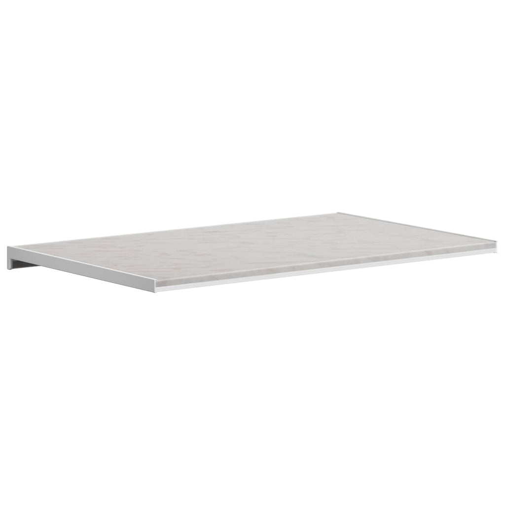 vidaXL Parapet okienny Klejek marmurowy 100 x 50 x 4,5 cm PVC