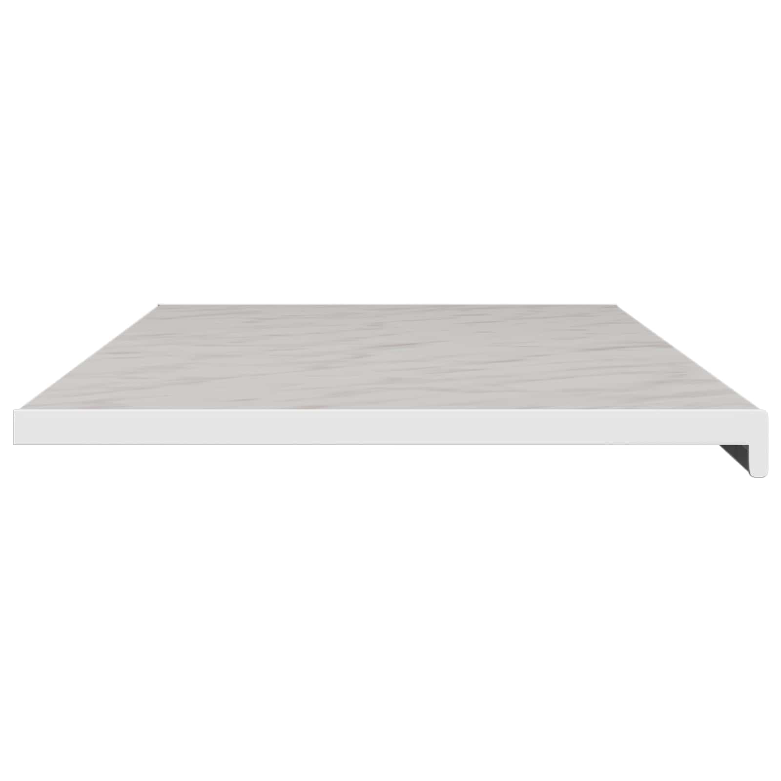 vidaXL Parapet okienny Klejek marmurowy 120 x 50 x 4,5 cm PVC