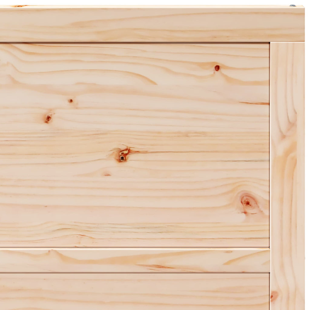 vidaXL Drzwi do stodoły naturalny 90 x 2,5 x 208 cm