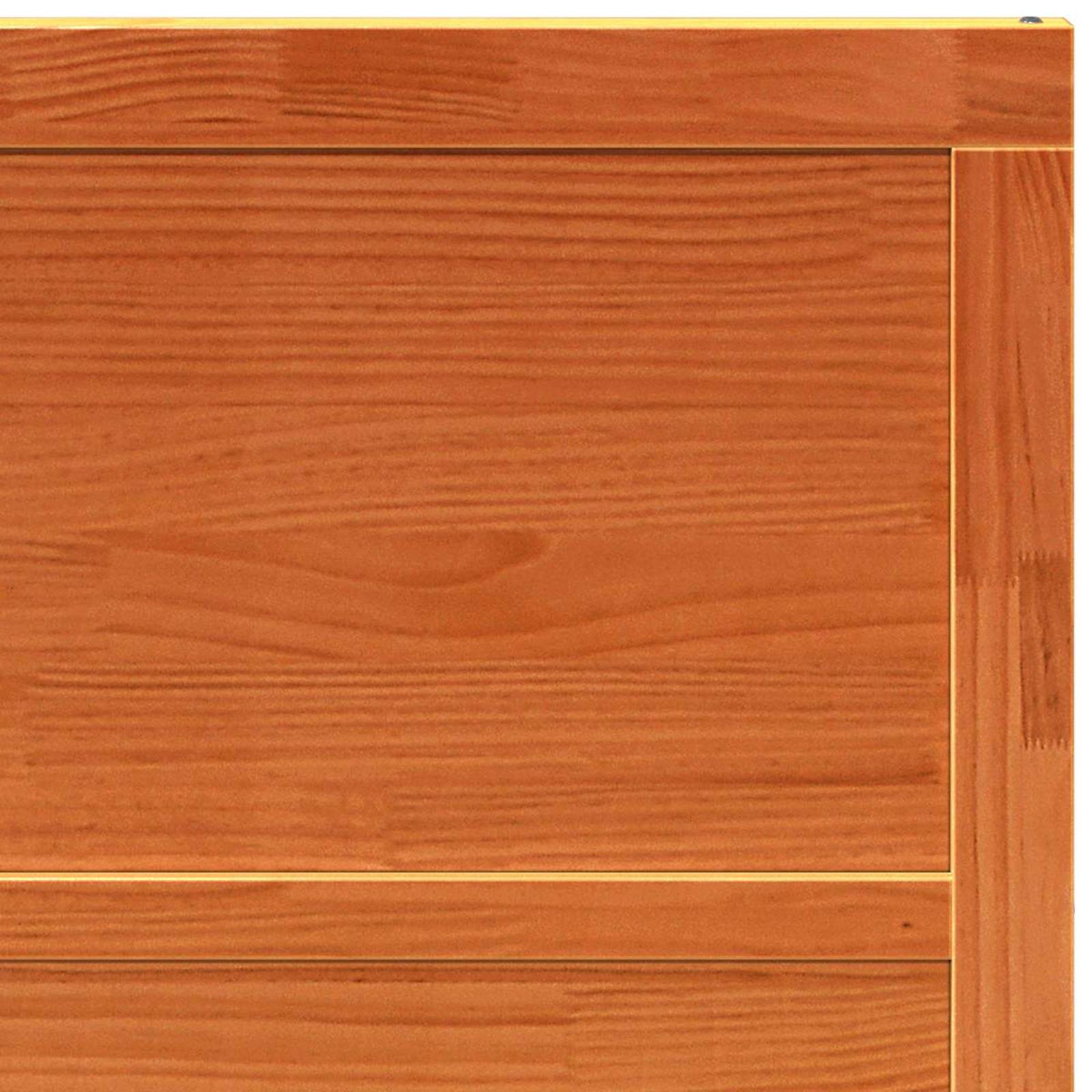 vidaXL Drzwi do stodoły Woskowany brąz 80 x 2,5 x 208 cm