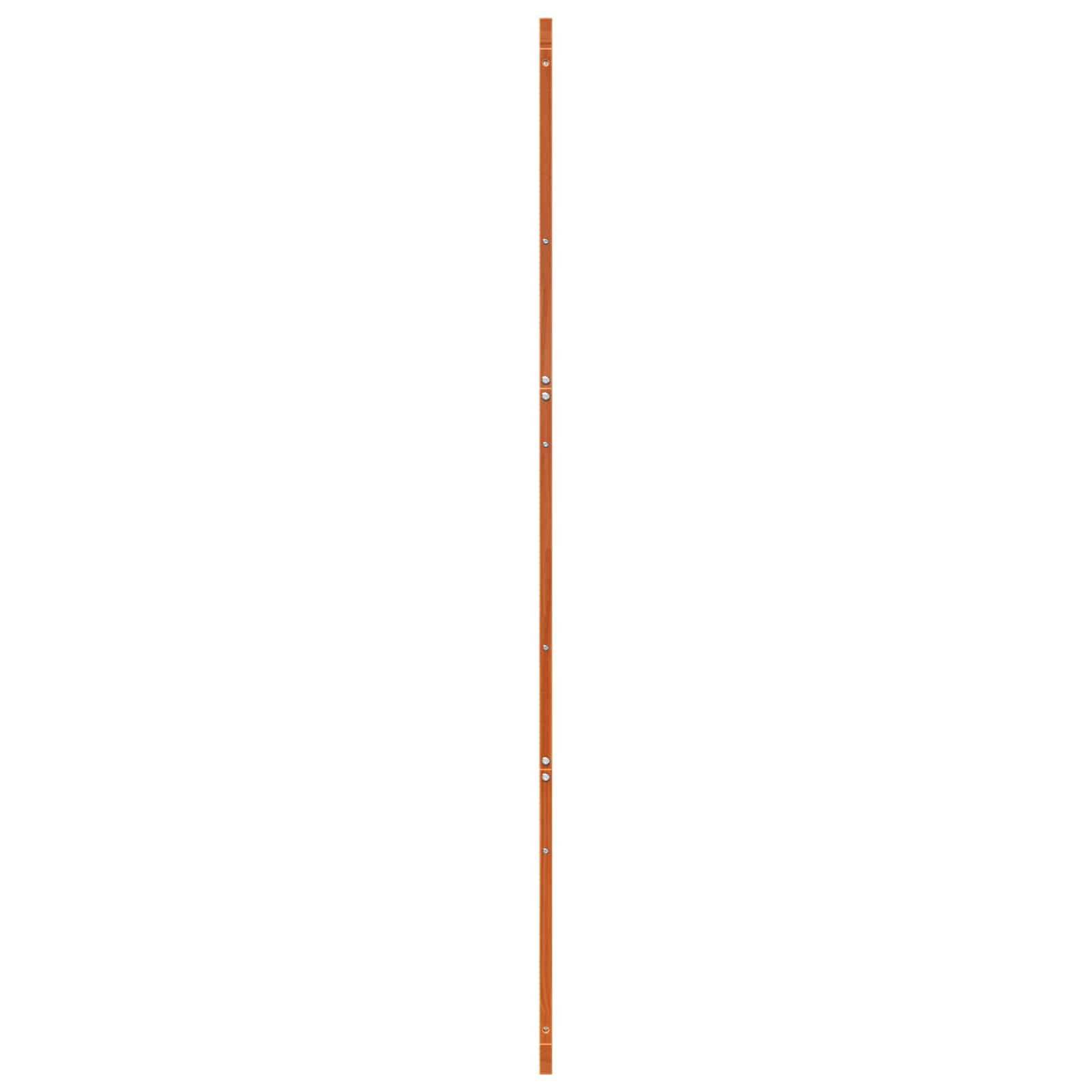 vidaXL Drzwi do stodoły Sosna woskowana 100 x 2,5 x 208 cm