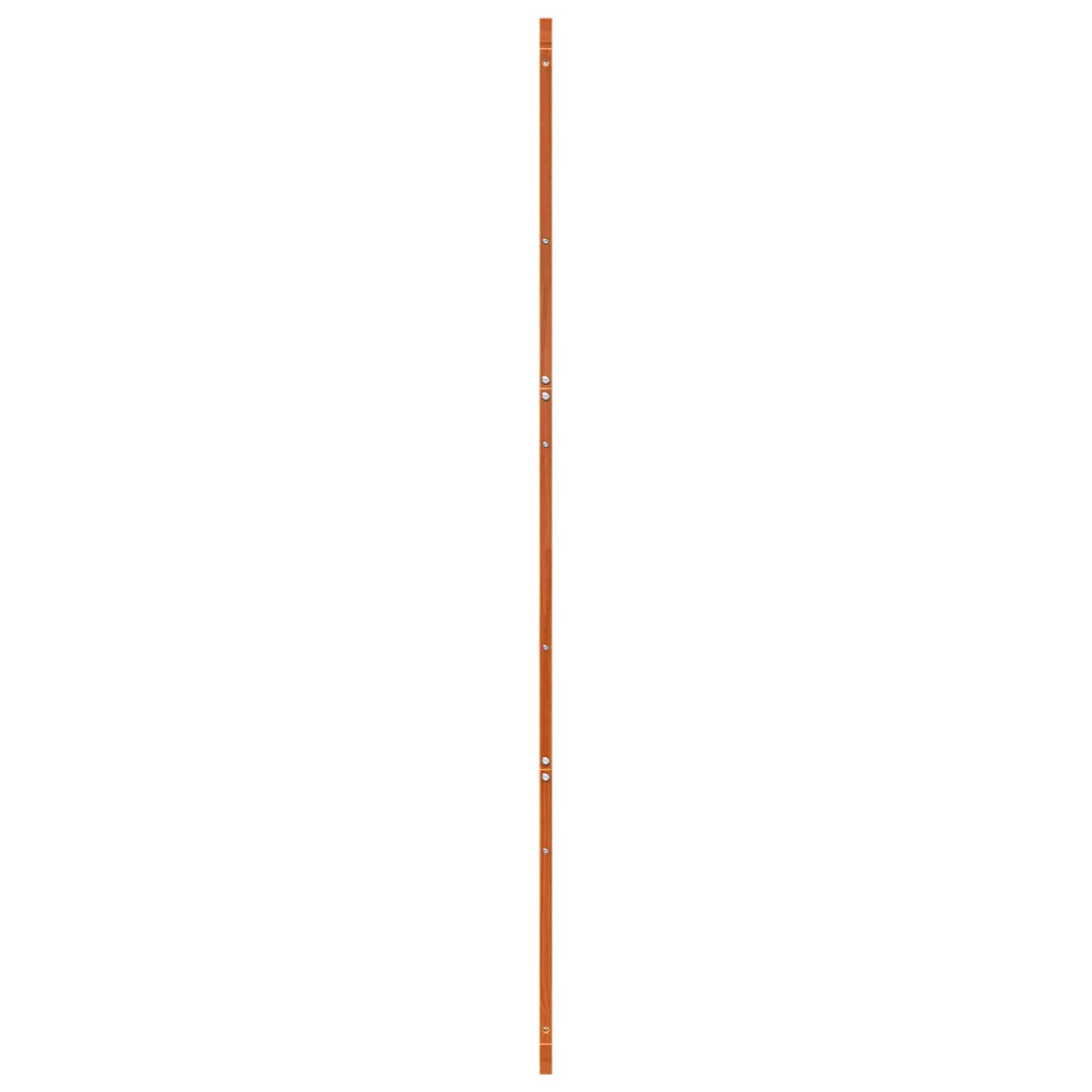 vidaXL Drzwi do stodoły Sosna woskowana 80 x 2,5 x 208 cm