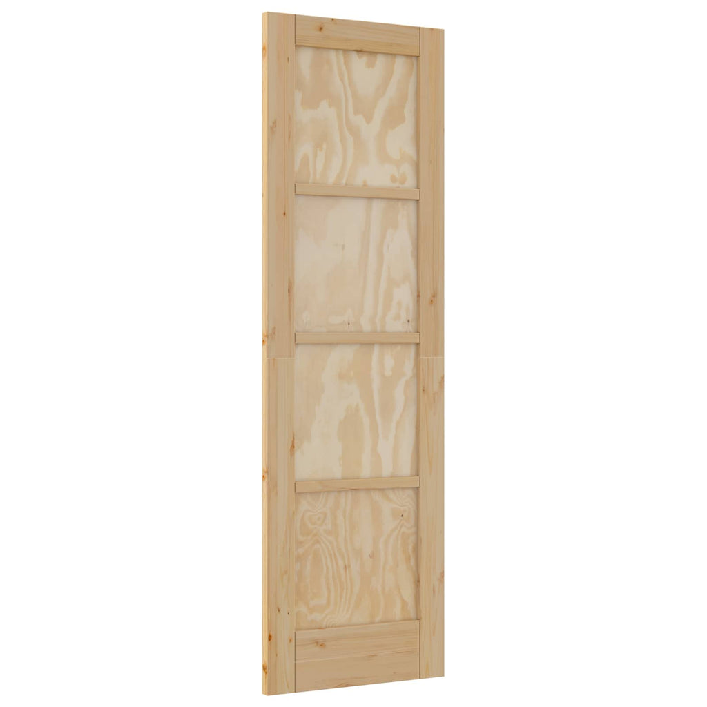 vidaXL Drzwi wewnętrzne naturalny 61 x 198,5 cm sklejka