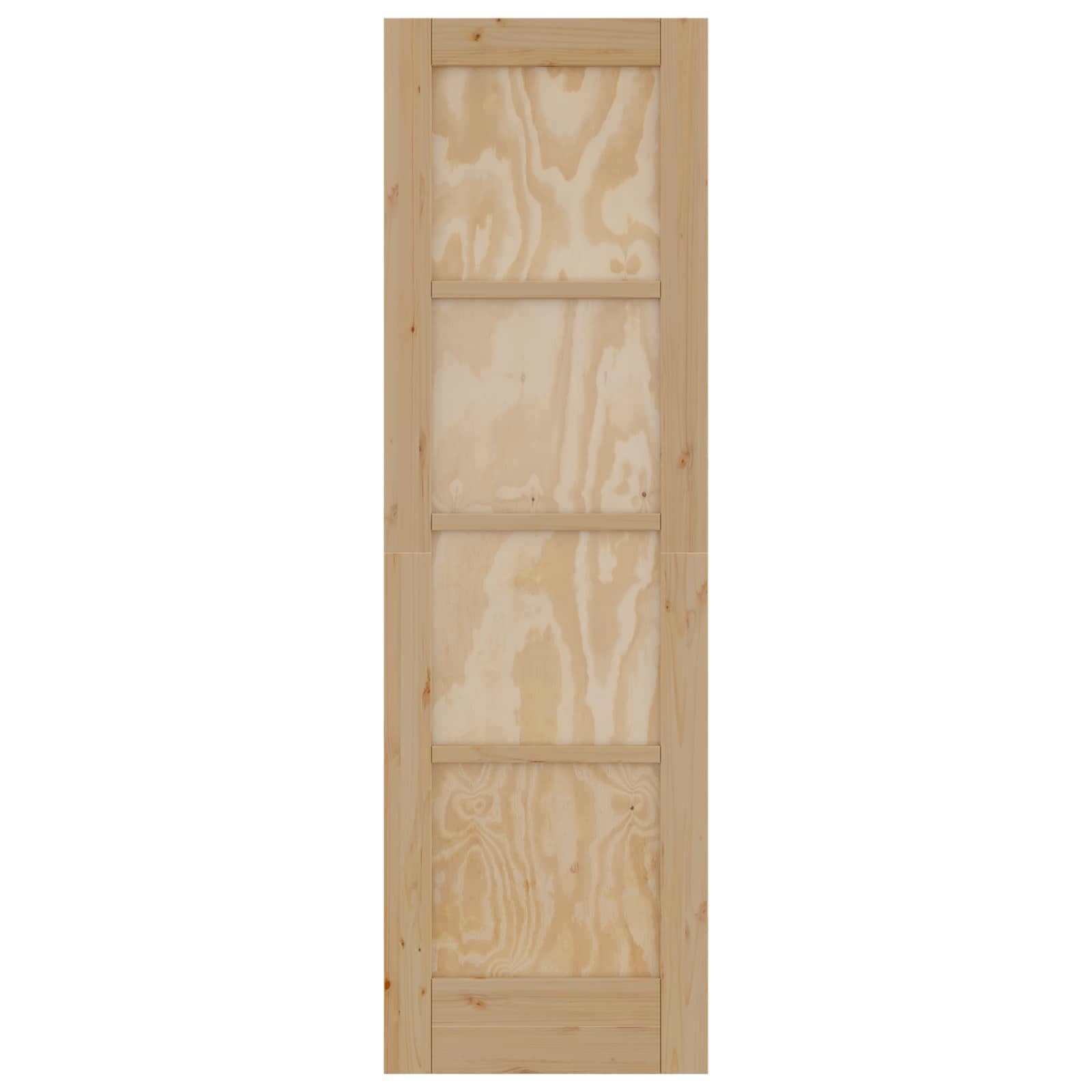vidaXL Drzwi wewnętrzne naturalny 61 x 198,5 cm sklejka