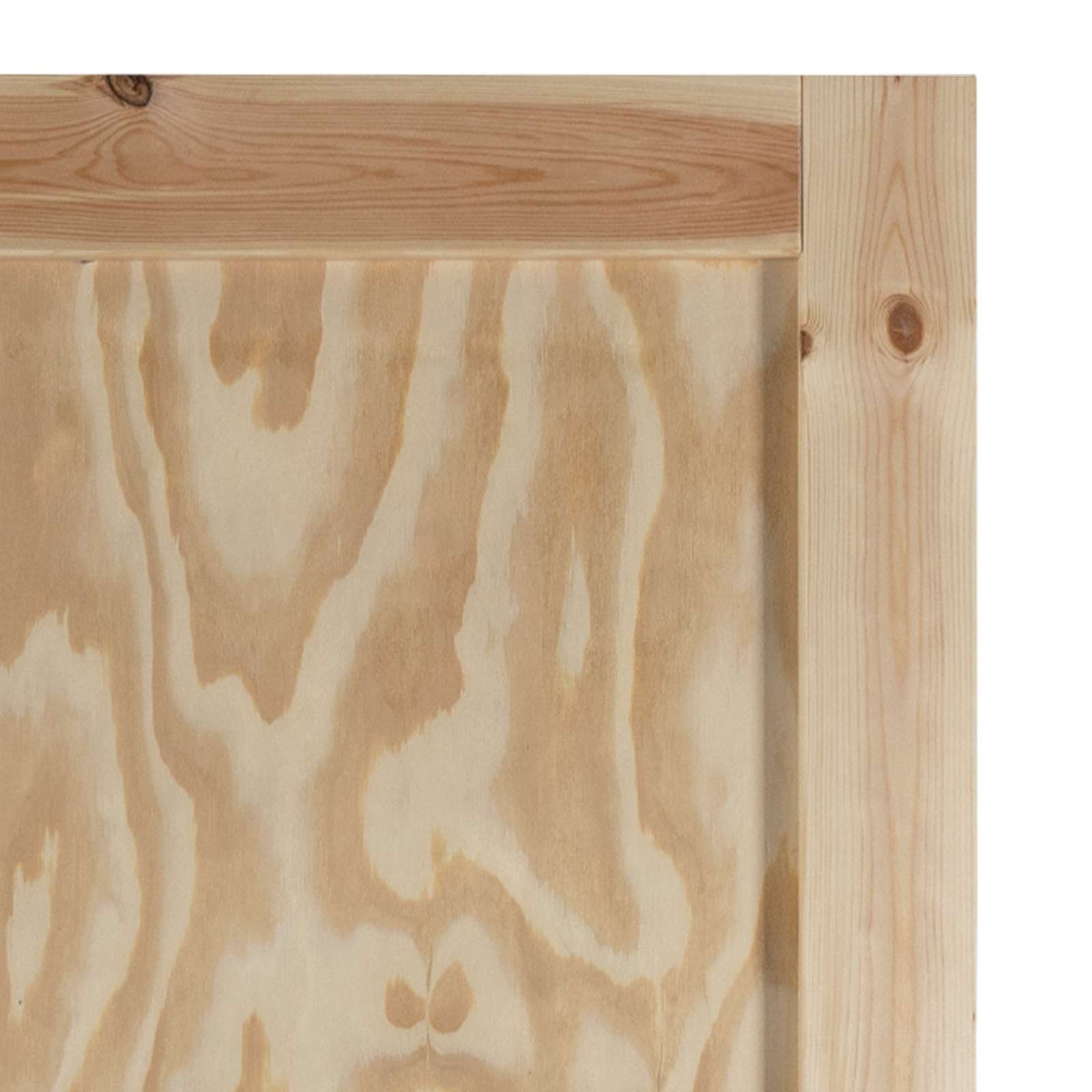 vidaXL Drzwi wewnętrzne naturalny 73,5 x 211 cm sklejka