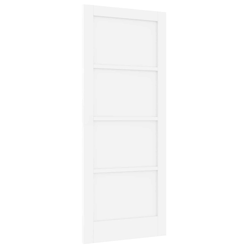 vidaXL Drzwi wewnętrzne Biały 83 x 202 cm sklejka