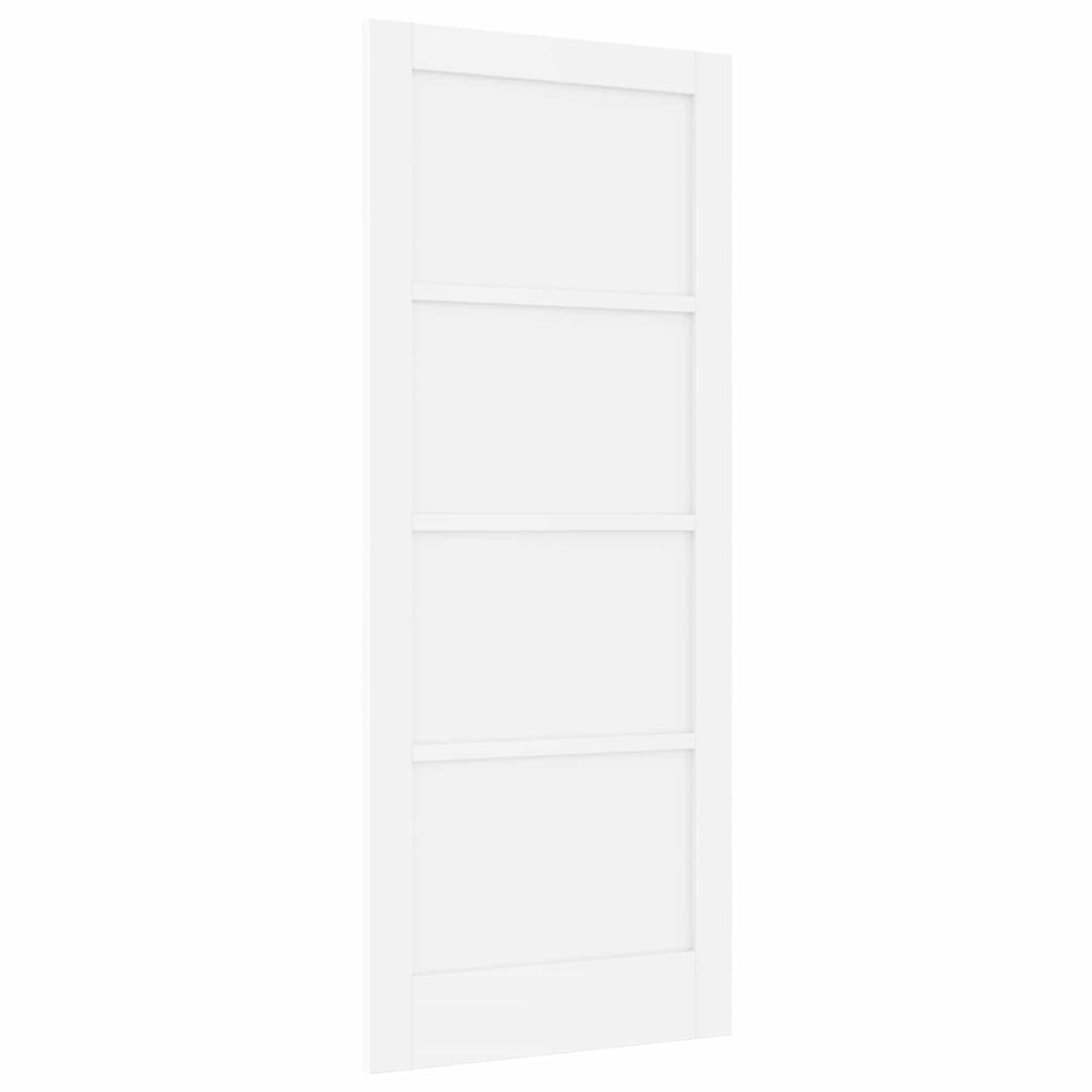 vidaXL Drzwi wewnętrzne Biały 83 x 202 cm sklejka