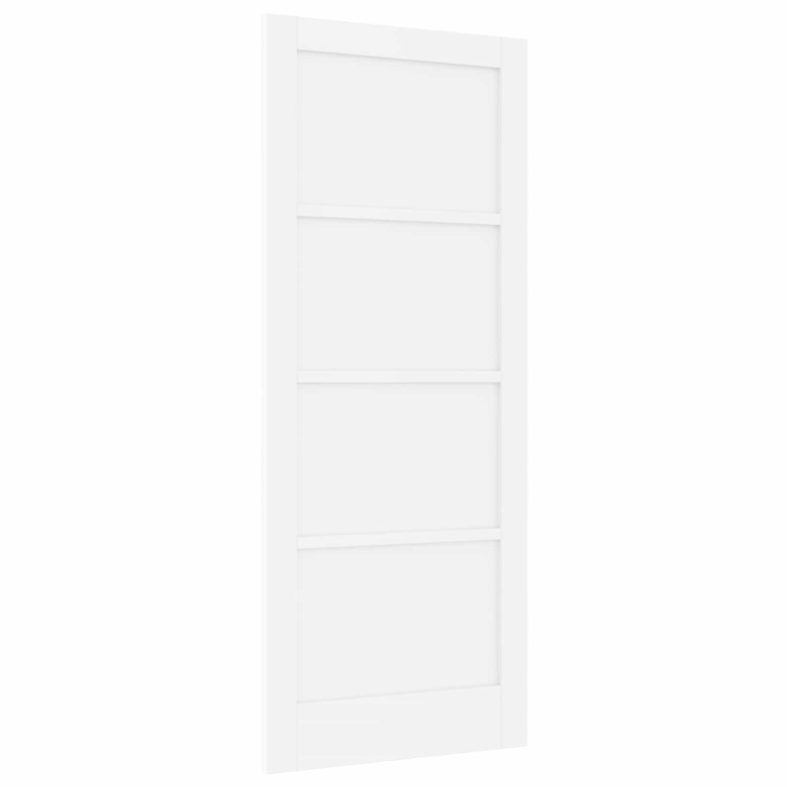 vidaXL Drzwi wewnętrzne Biały 83 x 202 cm sklejka