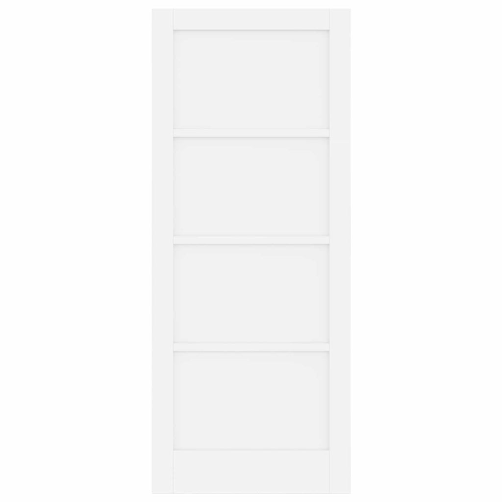 vidaXL Drzwi wewnętrzne Biały 83 x 202 cm sklejka