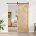 vidaXL Drzwi wewnętrzne naturalny 83 x 232 cm sklejka